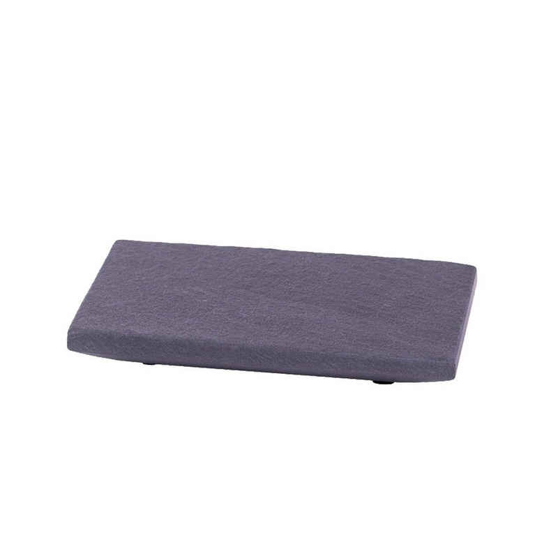 houseproud Seifenablage Slate Cubic Seifenschale, Breite: 9 cm