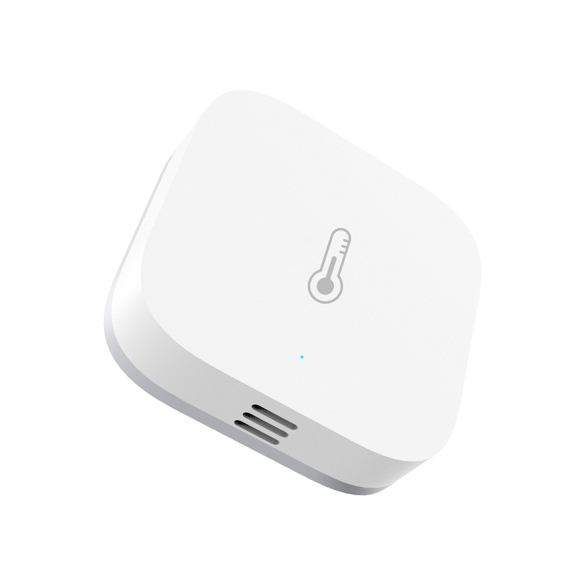 Aqara Feuchtigkeitssensor -Temperatursensor T1, Zigbee 3.0 Temperatur-Feuchtigkeitssensor, (Überwacht in Echtzeit, Echtzeit-Alarm und Mitteilung), Kompatibel mit HomeKit, Alexa, Google Home, Erfordert Zigbee 3.0 Hub