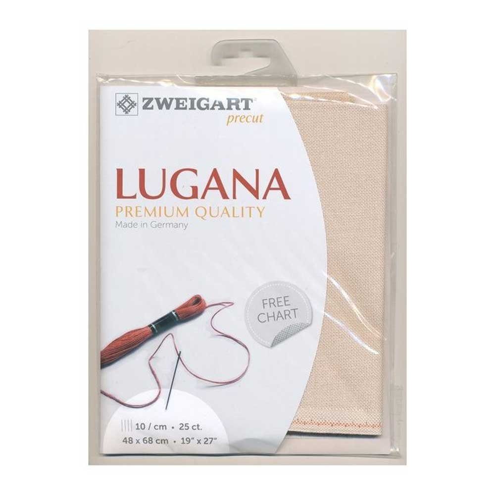 Zweigart Kreativset Zählstoff LUGANA Zweigart Precute 25 ct. 3835 Farbe