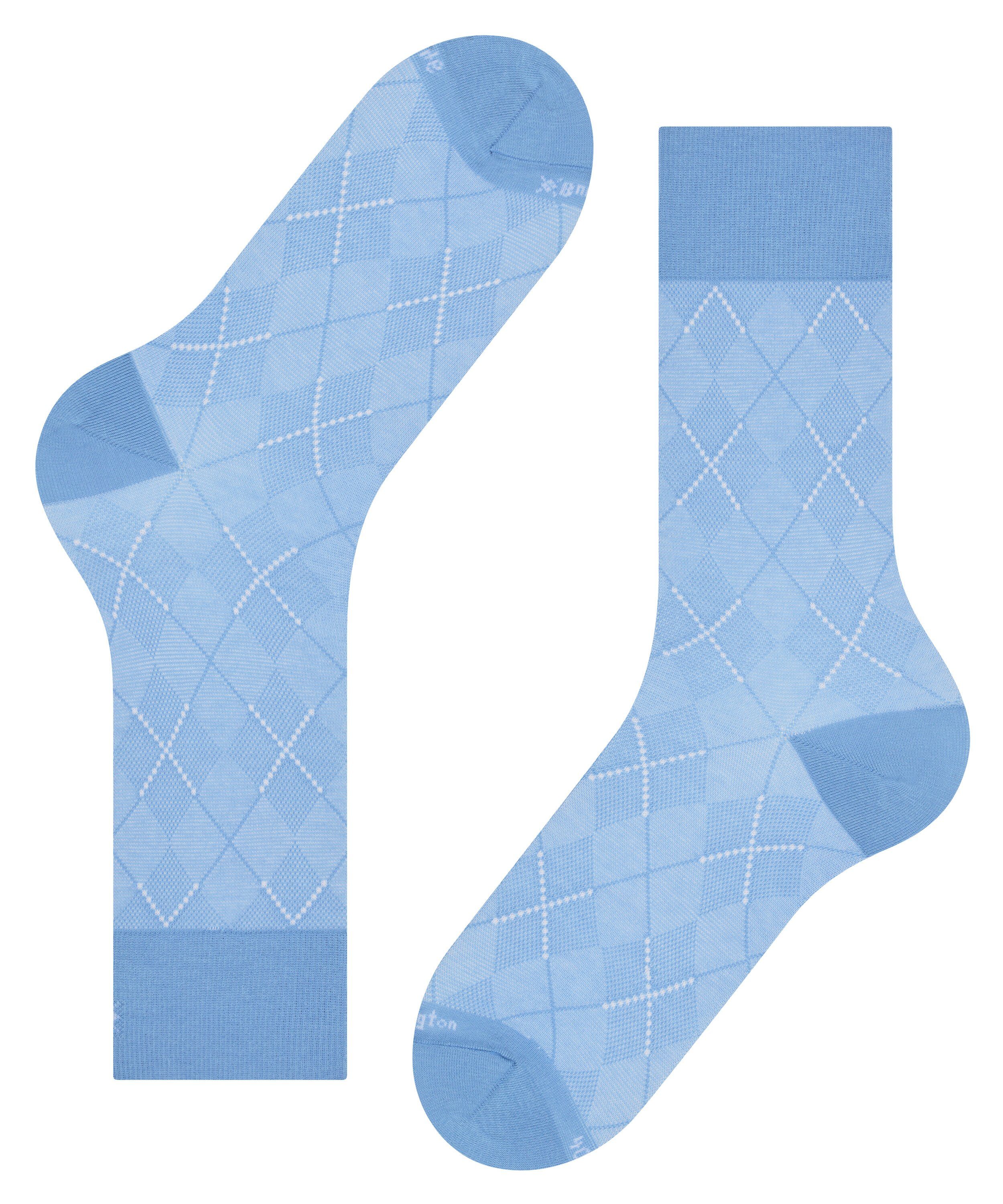 Burlington Socken azure Carrington (1-Paar) (6327)