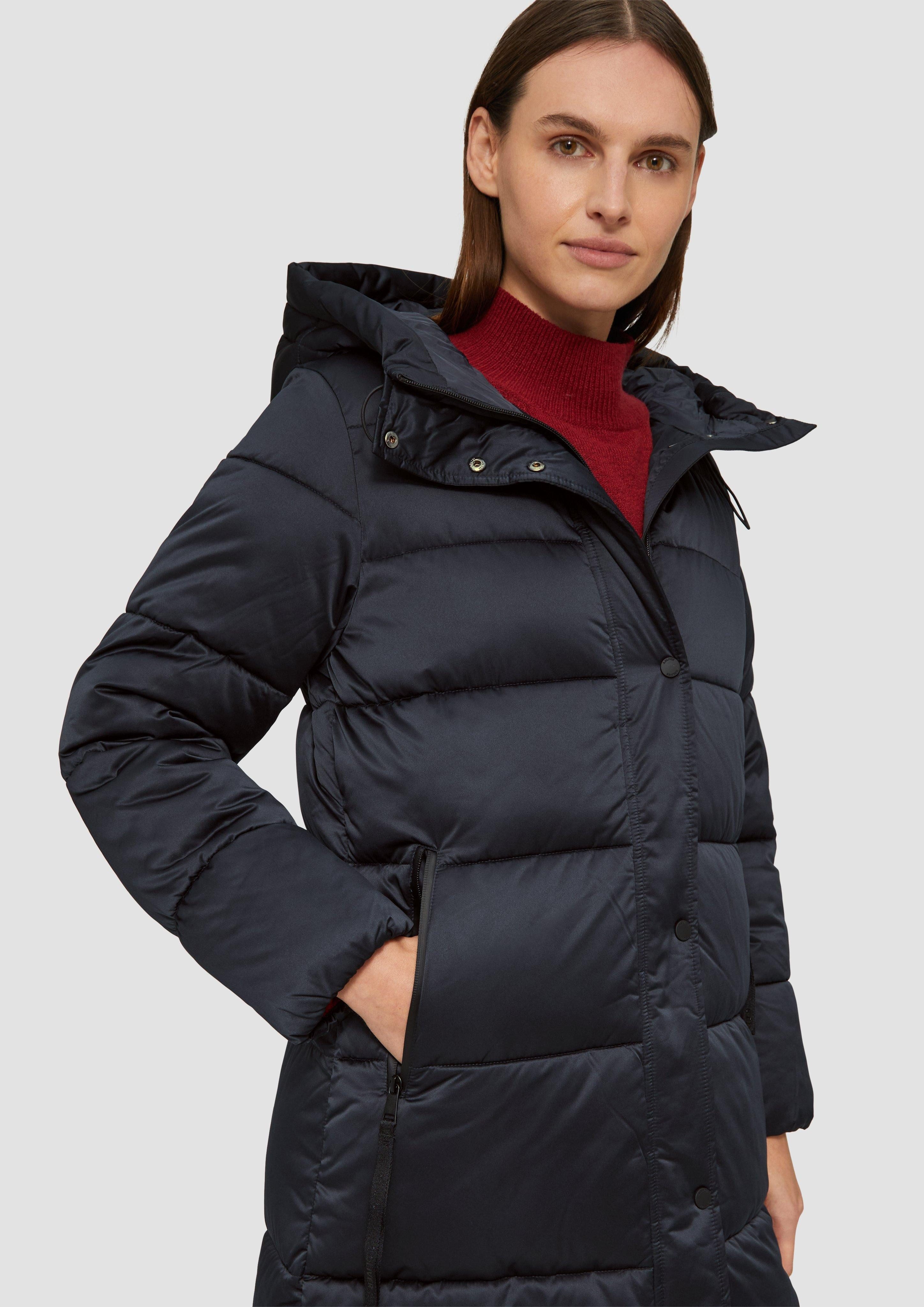 s.Oliver Funktionsmantel Puffermantel in Satin-Optik günstig online kaufen