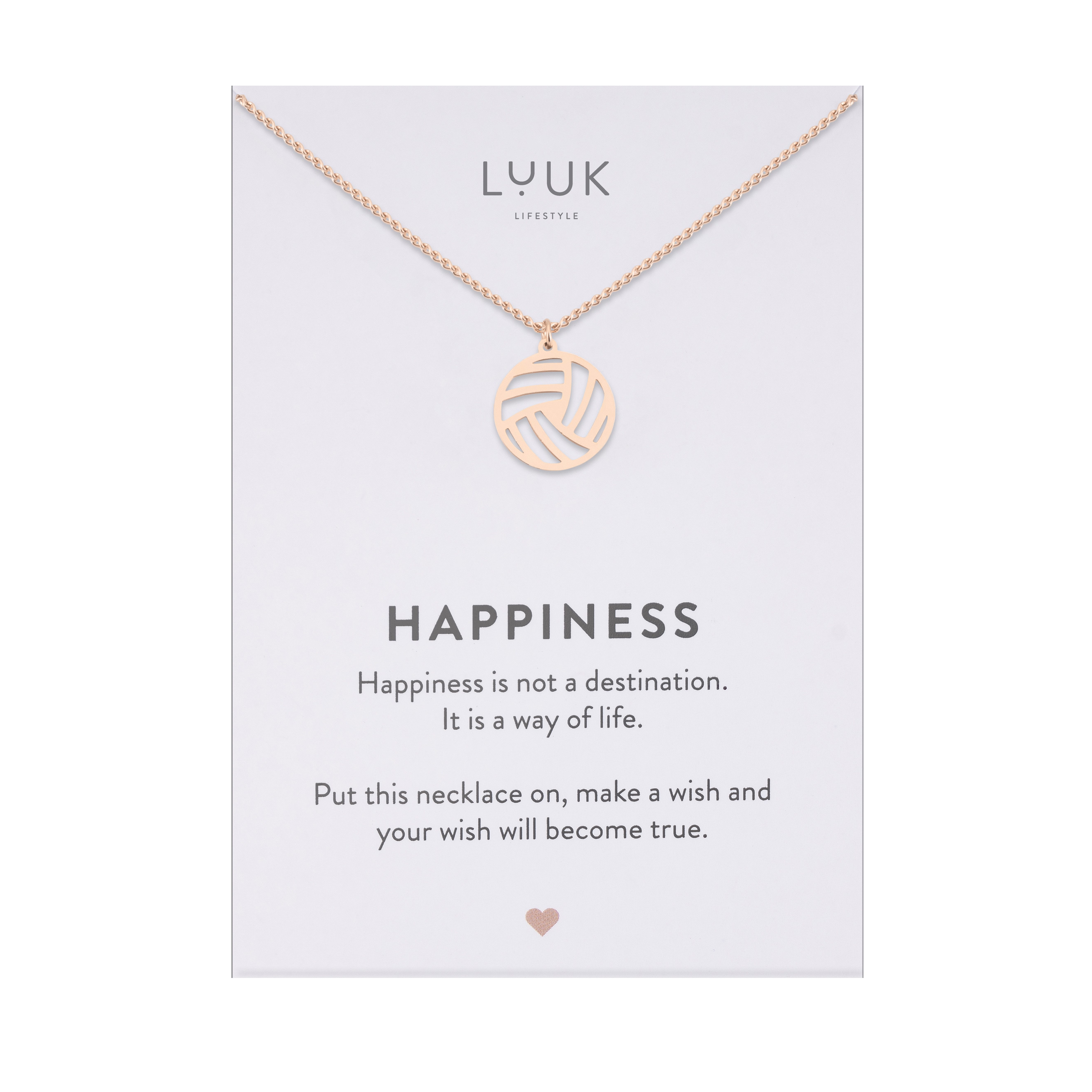LUUK LIFESTYLE Kette mit Anhänger Volleyball, günstig online kaufen