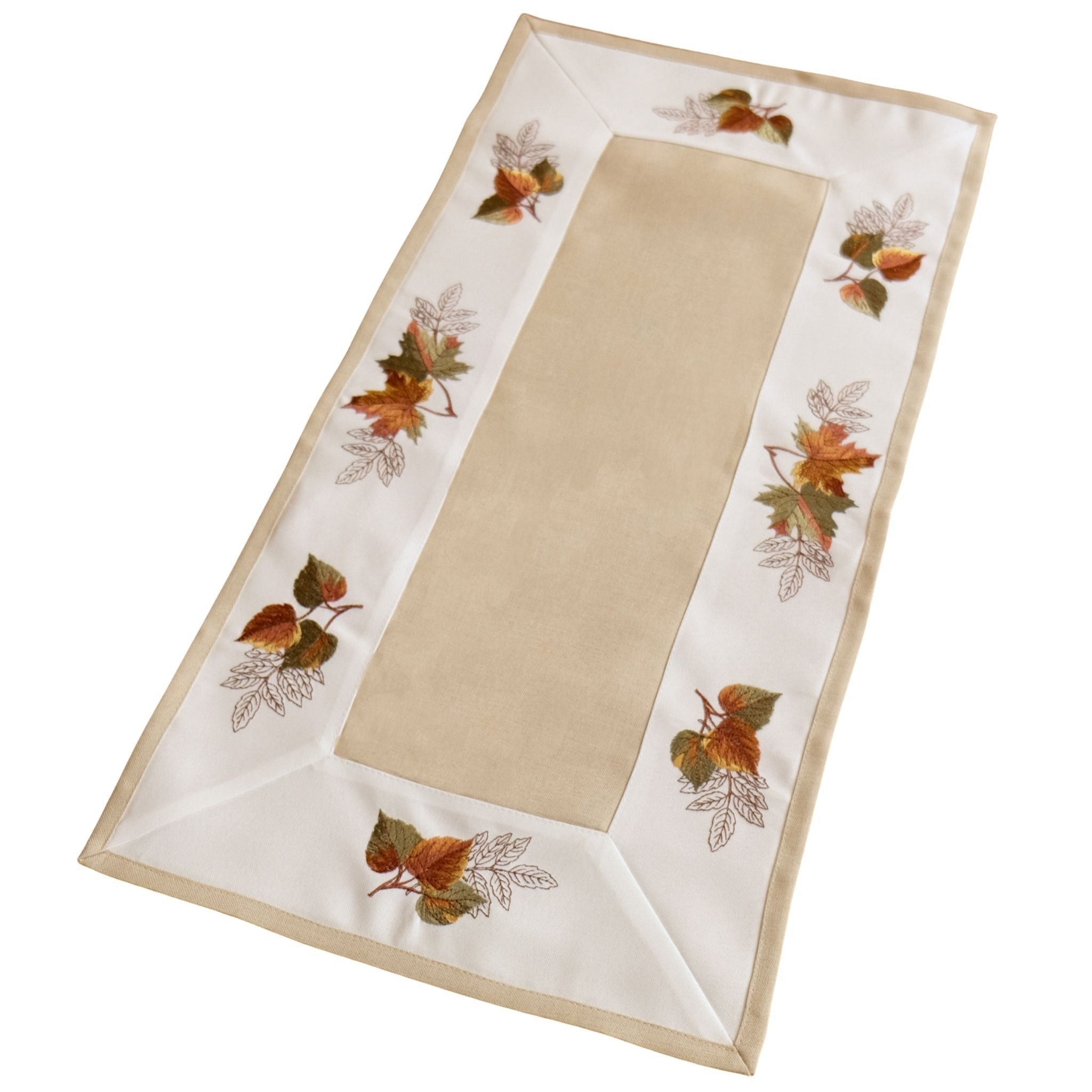 matches21 HOME & HOBBY Tischdecke Tischläufer Herbst 35 x 70 cm mit edel ge günstig online kaufen