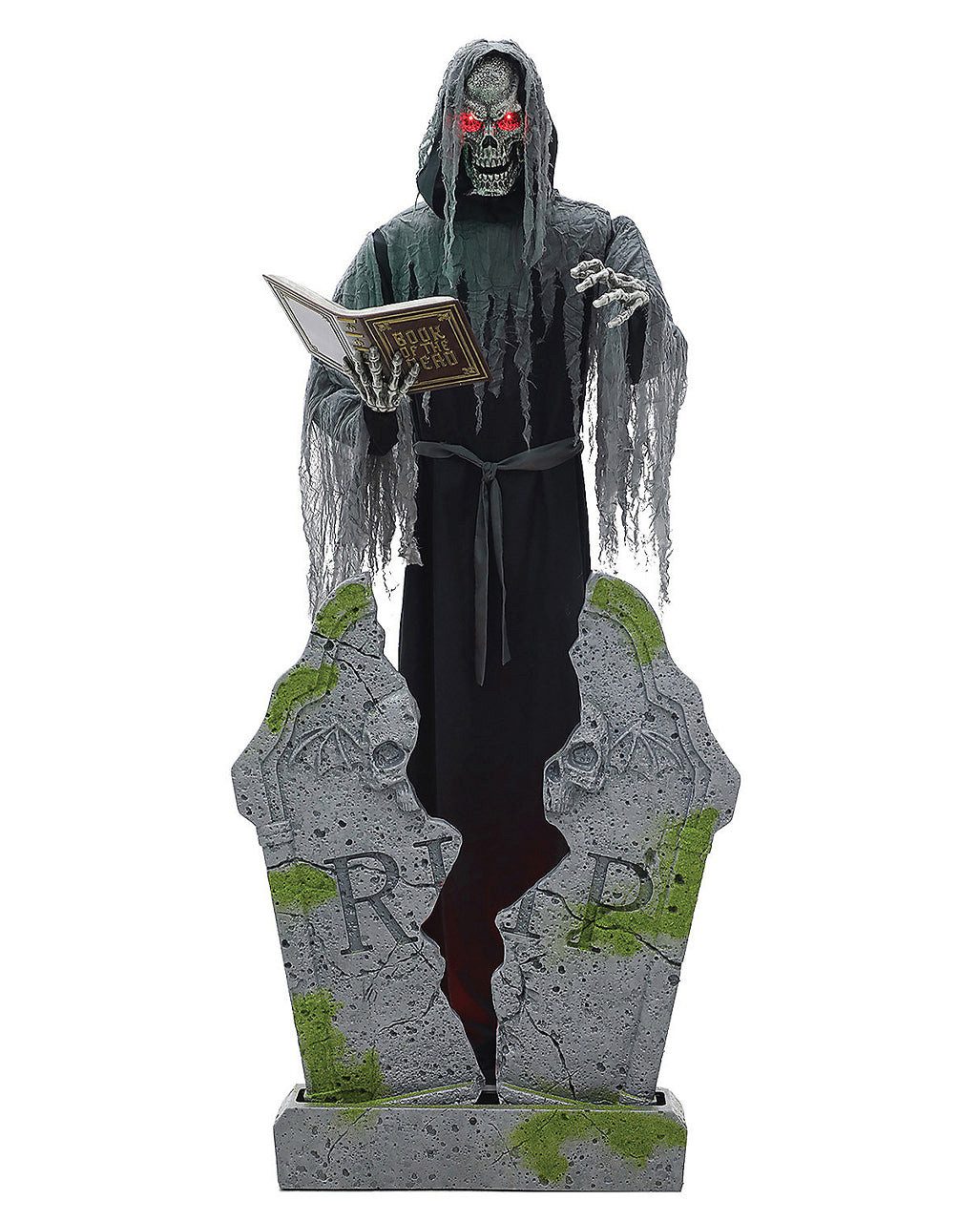 Horror-Shop Dekoobjekt Seelenwächter Halloween Animatronic 213cm – Bild 2 von 3