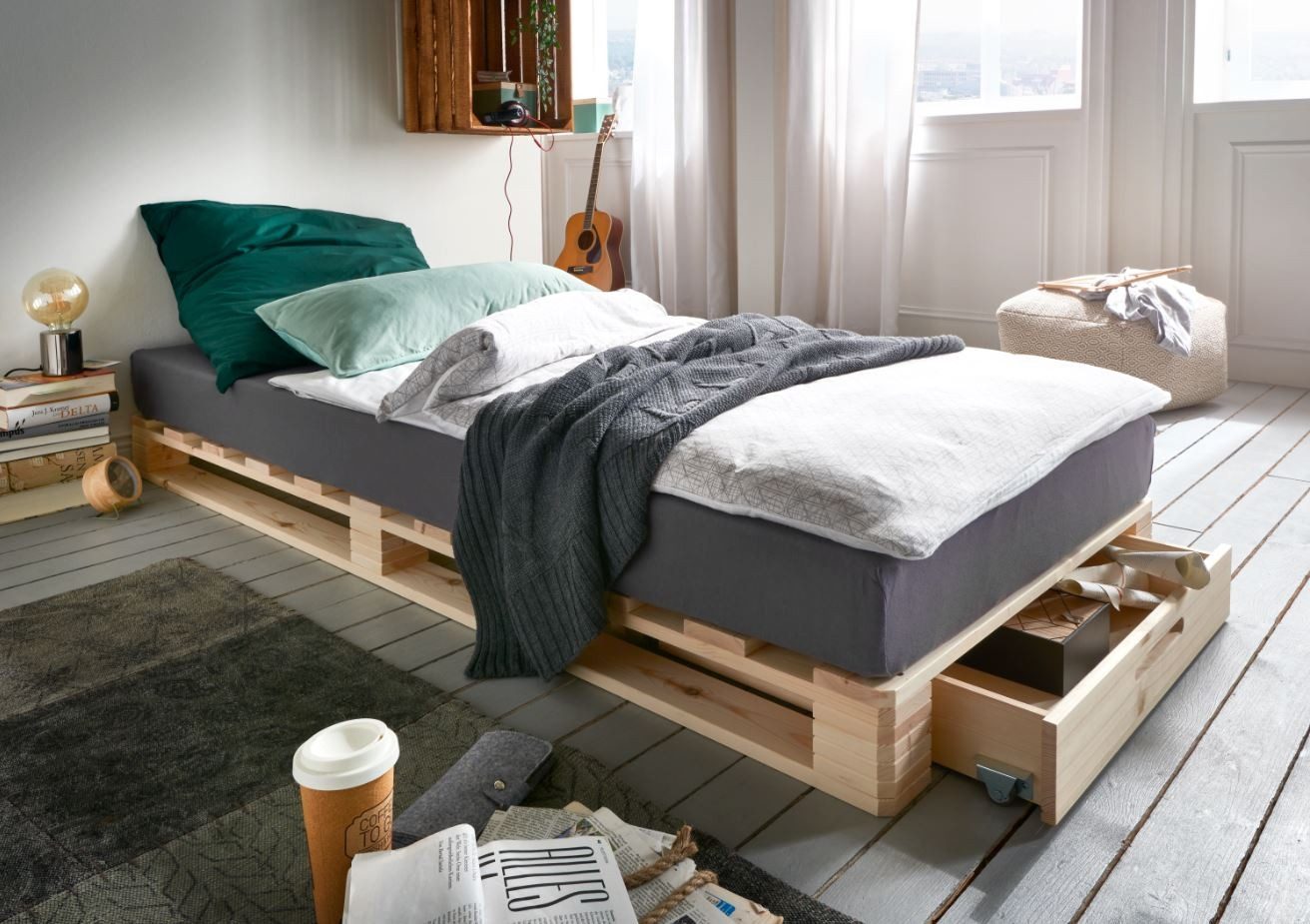 Infantil Bett Palettenbett PB-09-00