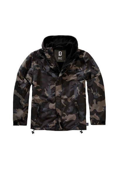 Brandit Outdoorjacke Herren Windbreaker Frontzip (1-St)