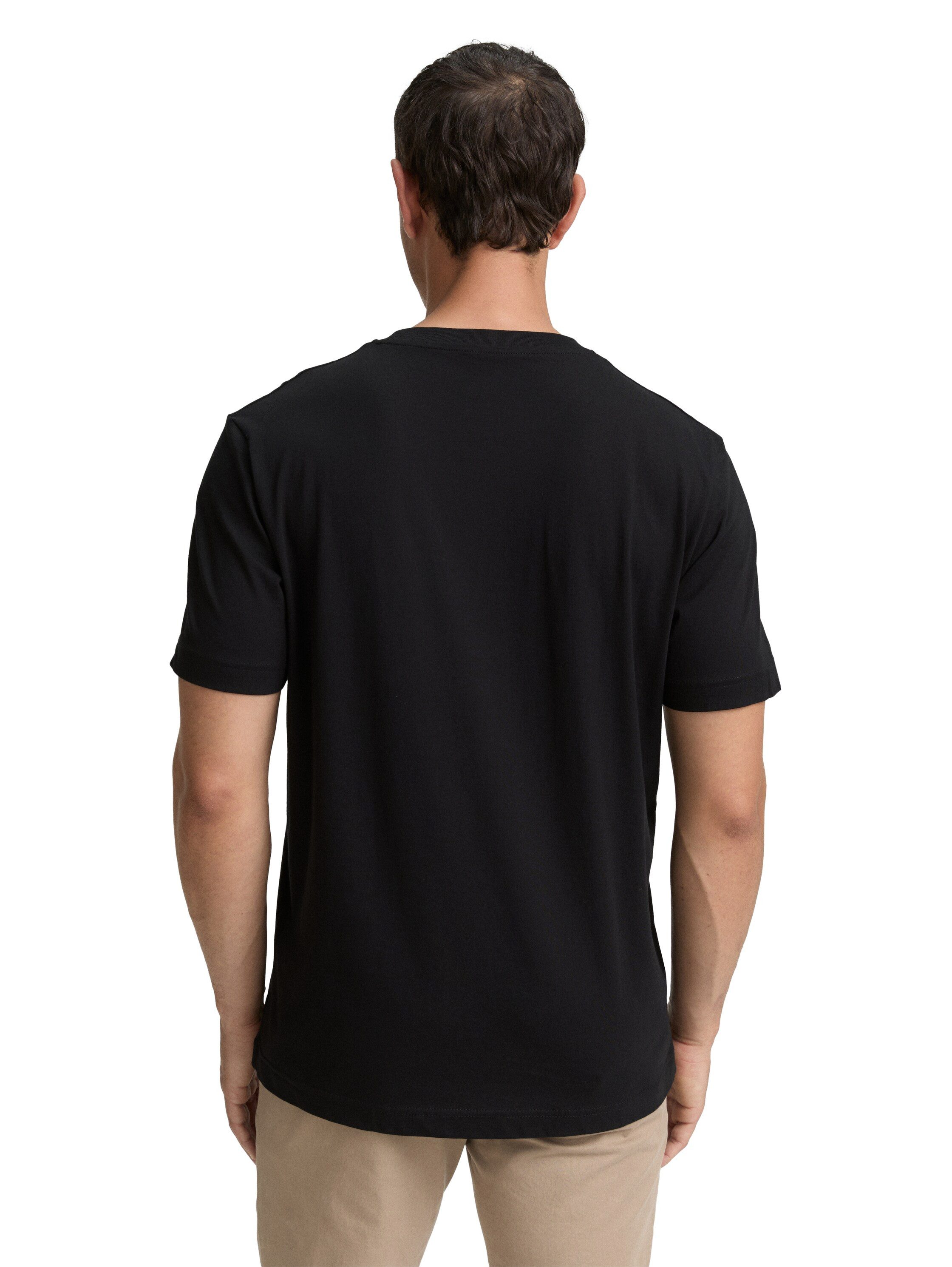 TOM TAILOR T-Shirt (Packung, 2-tlg) mit Logo Print
