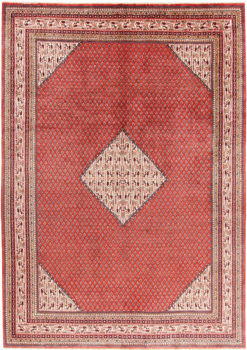 Orientteppich Sarough Mir Boteh 213x305 Handgeknüpfter Orientteppich, Nain Trading, rechteckig, Höhe: 12 mm