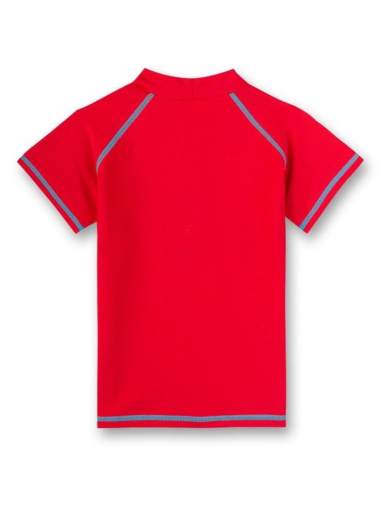Sanetta Badeshorts Sanetta UV-Shirt Jungen mit Hai-Print und Stehkragen