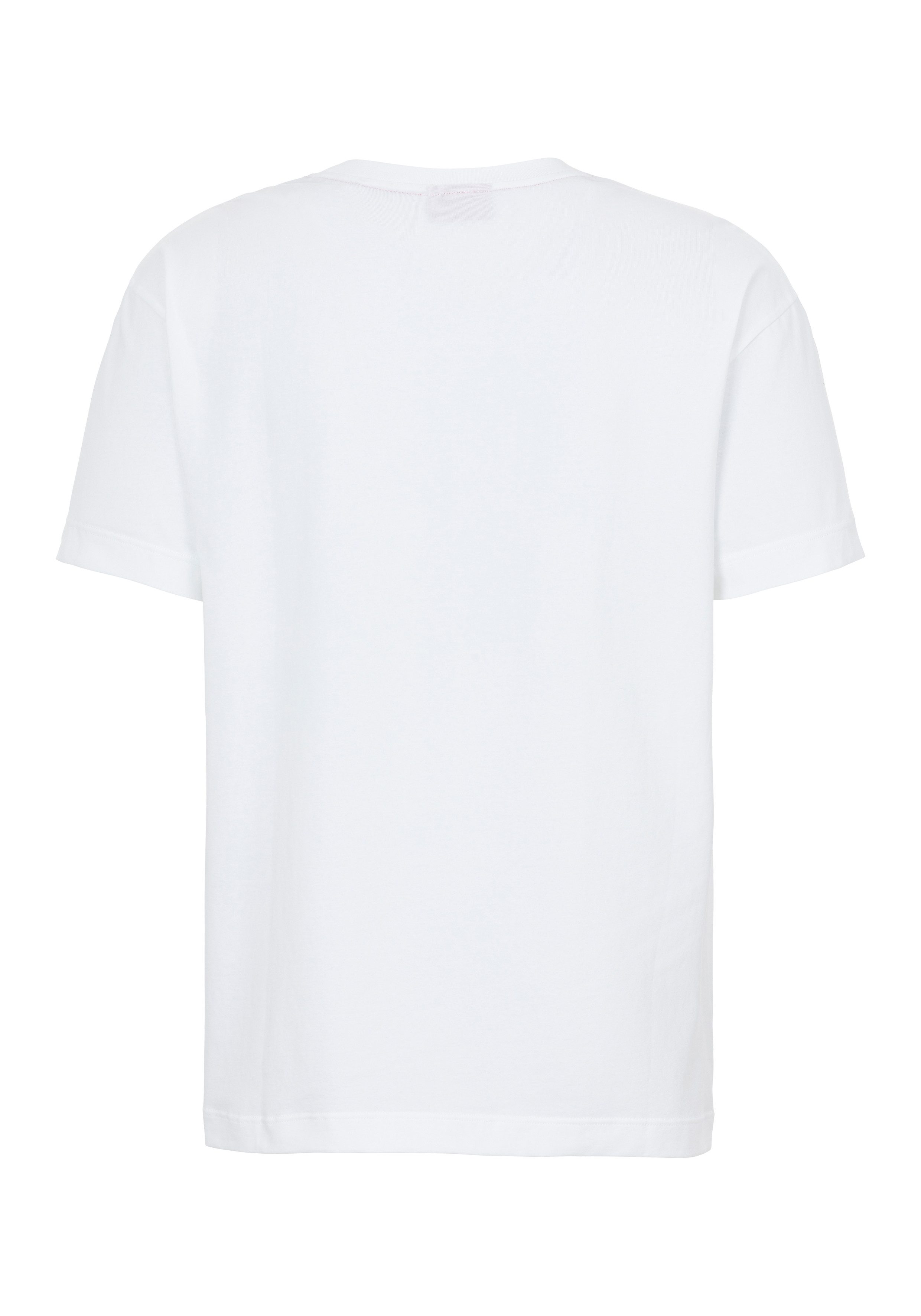 HUGO T-Shirt Laze T-Shirt mit Rundhalsausschnitt günstig online kaufen