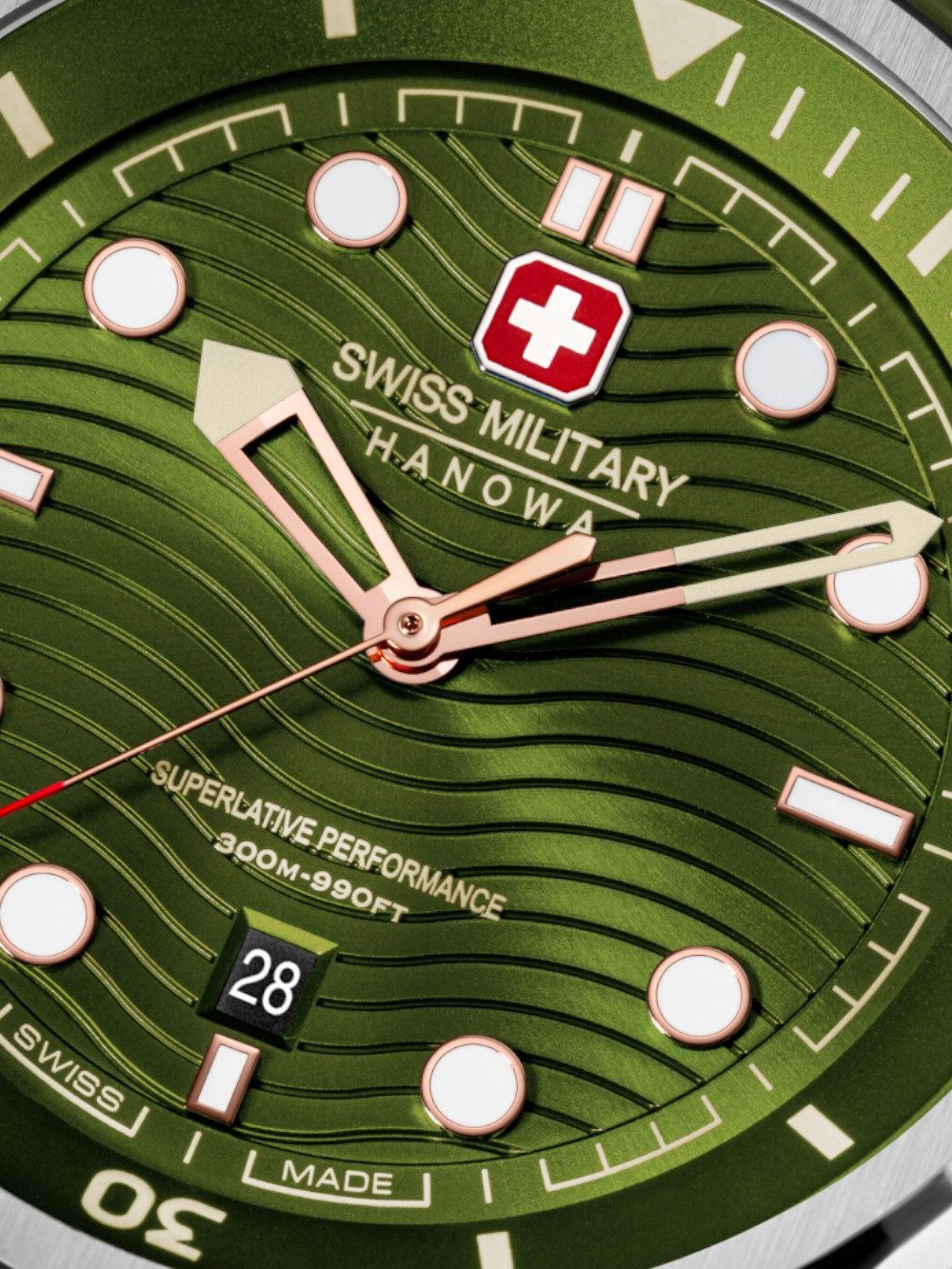 Swiss Military Hanowa Quarzuhr Swiss Military Hanowa SMWGN0006402 Herrenuhr Breakwater 43mm 30ATM Swiss Military Hanowa SMWGN0006402 Herrenuhr Breakwater 43mm 30ATM