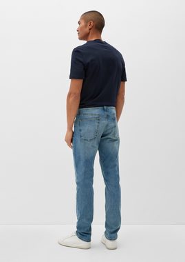 s.Oliver Stoffhose Jeans Keith / Slim Fit / Mid Rise / Straight Leg Waschung