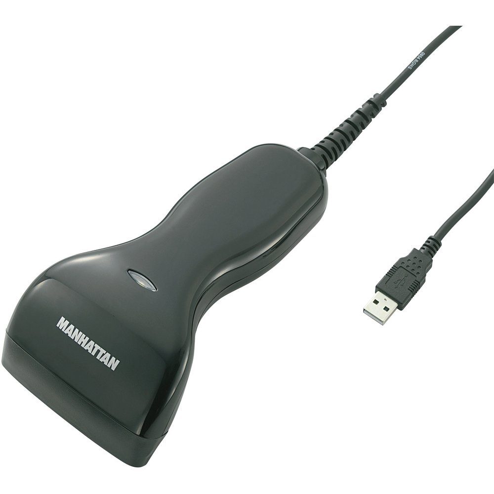 MANHATTAN Manhattan 401517 USB-Kit Barcode-Scanner Kabelgebunden 1D Schwarz Han Сканеры