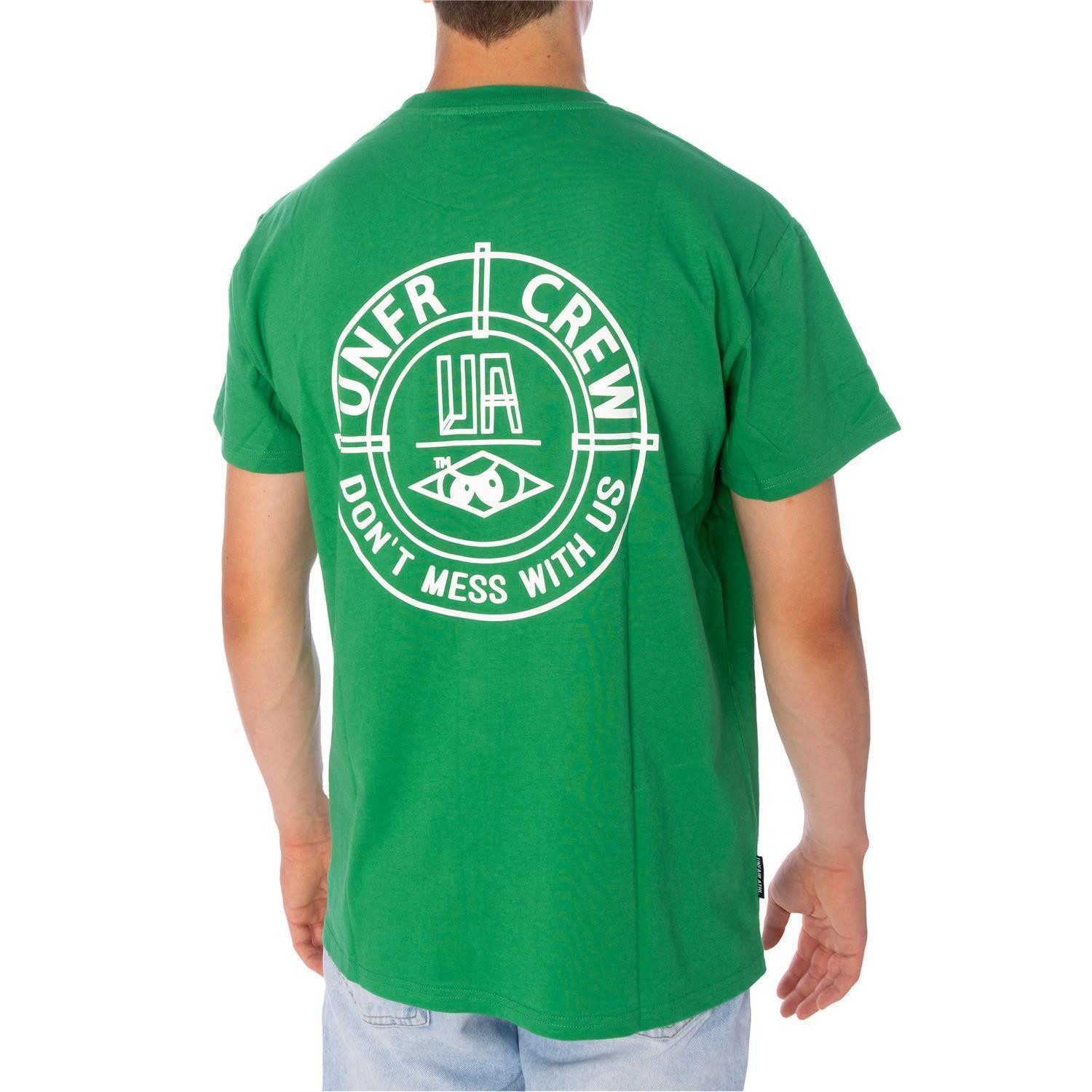 Unfair Athletics T-Shirt T-Shirt Unfair Athletics DMWU BP (1-tlg) Großer "DMWU" Design-Print auf der Rückseite