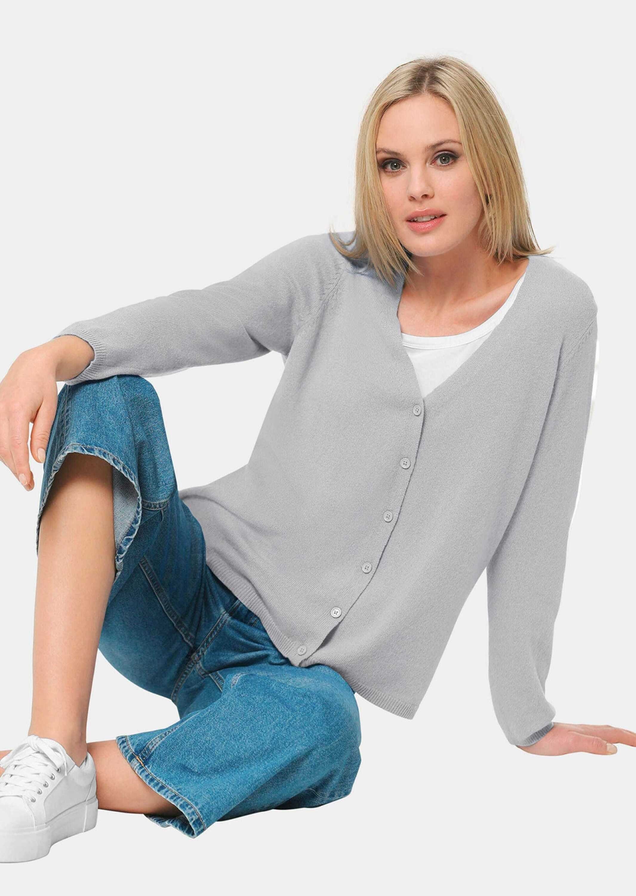 GOLDNER Strickjacke Kurzgröße: