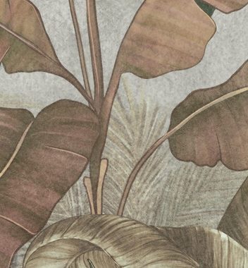 MyMaxxi Dekorationsfolie Türtapete große tropische Blätter Türbild Türaufkleber Folie