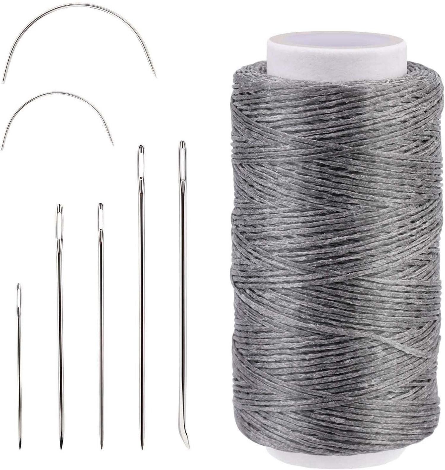 LuxusKollektion Nähnadeln Leder Faden 150D Wachsfaden & Иглы Set Reparieren Handwerk