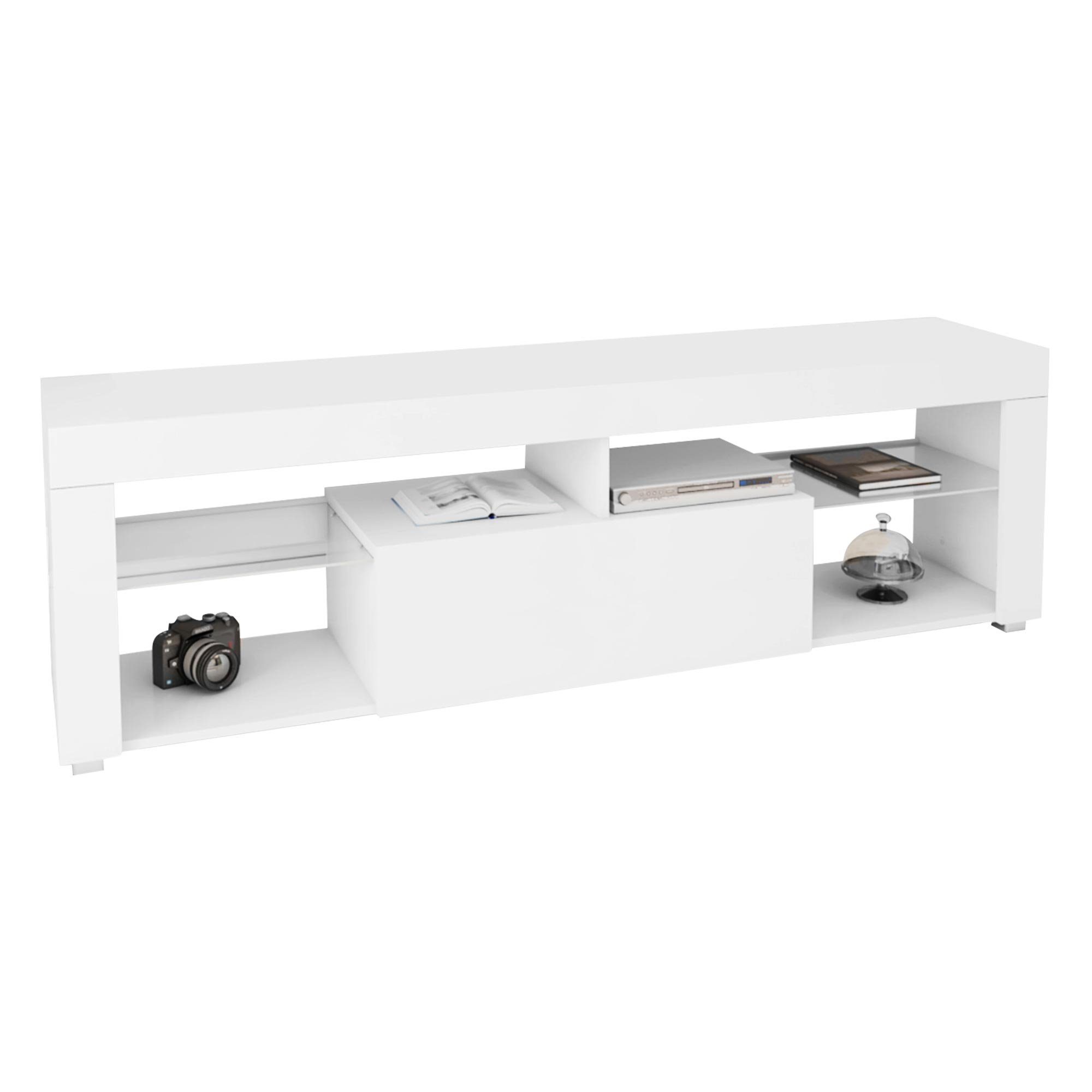 ML-DESIGN Sideboard cm, 120x51x35 Holz TV-Lowboard aus weiß
