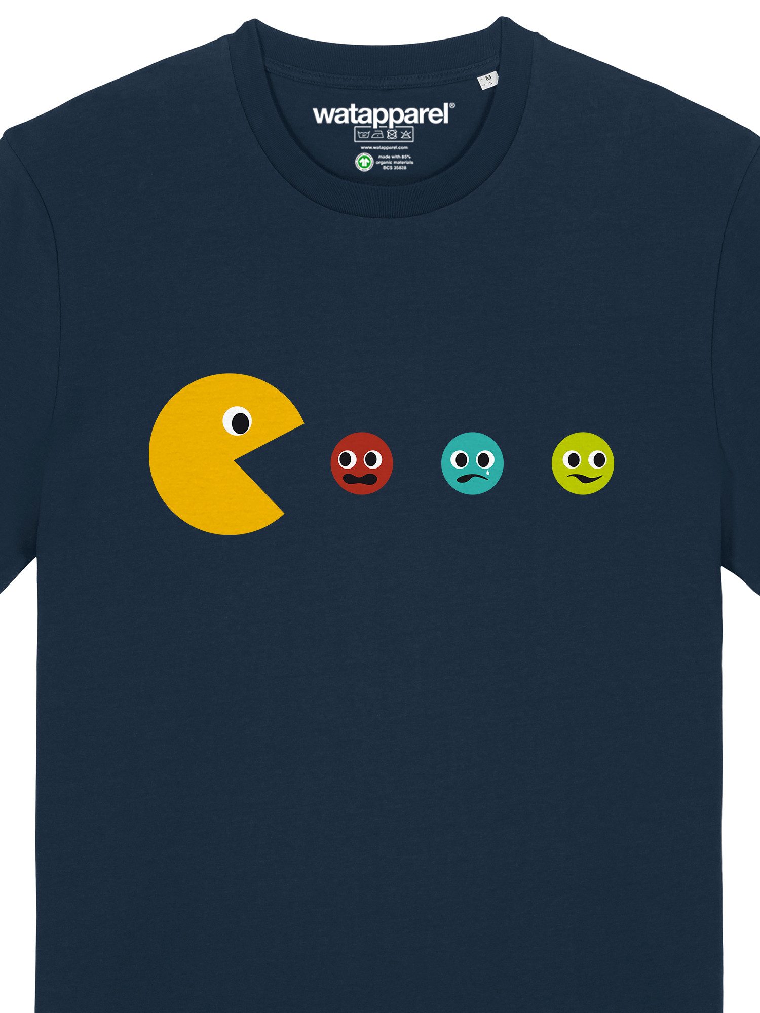 wat? Apparel T-Shirt Pacmännchen
