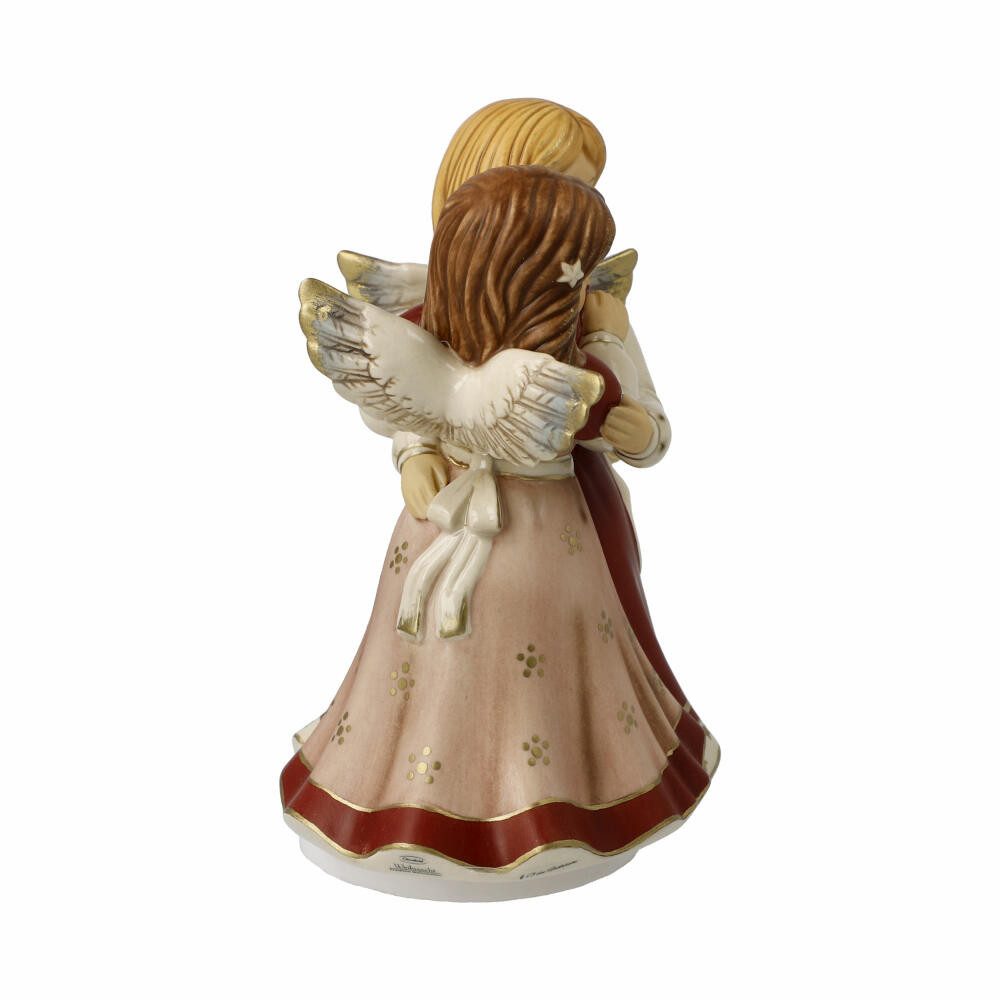 Goebel Engelfigur Fröhliche Weihnachten, Bordeaux, 16 cm