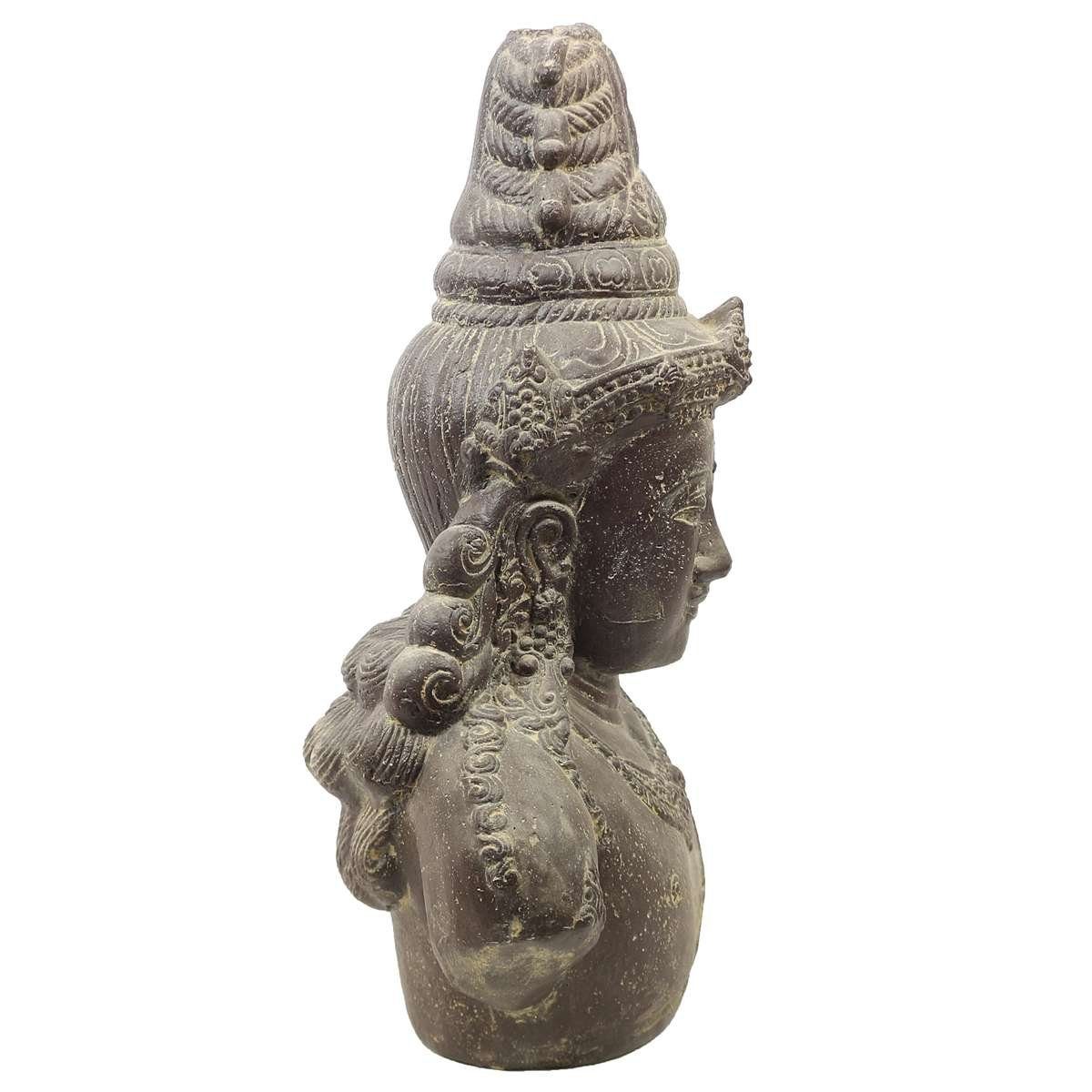 Shiva in (1 Ursprungsland Oriental im Dekofigur St), Garten traditionelle cm 70 Galerie Skulptur Stein Herstellung Handarbeit