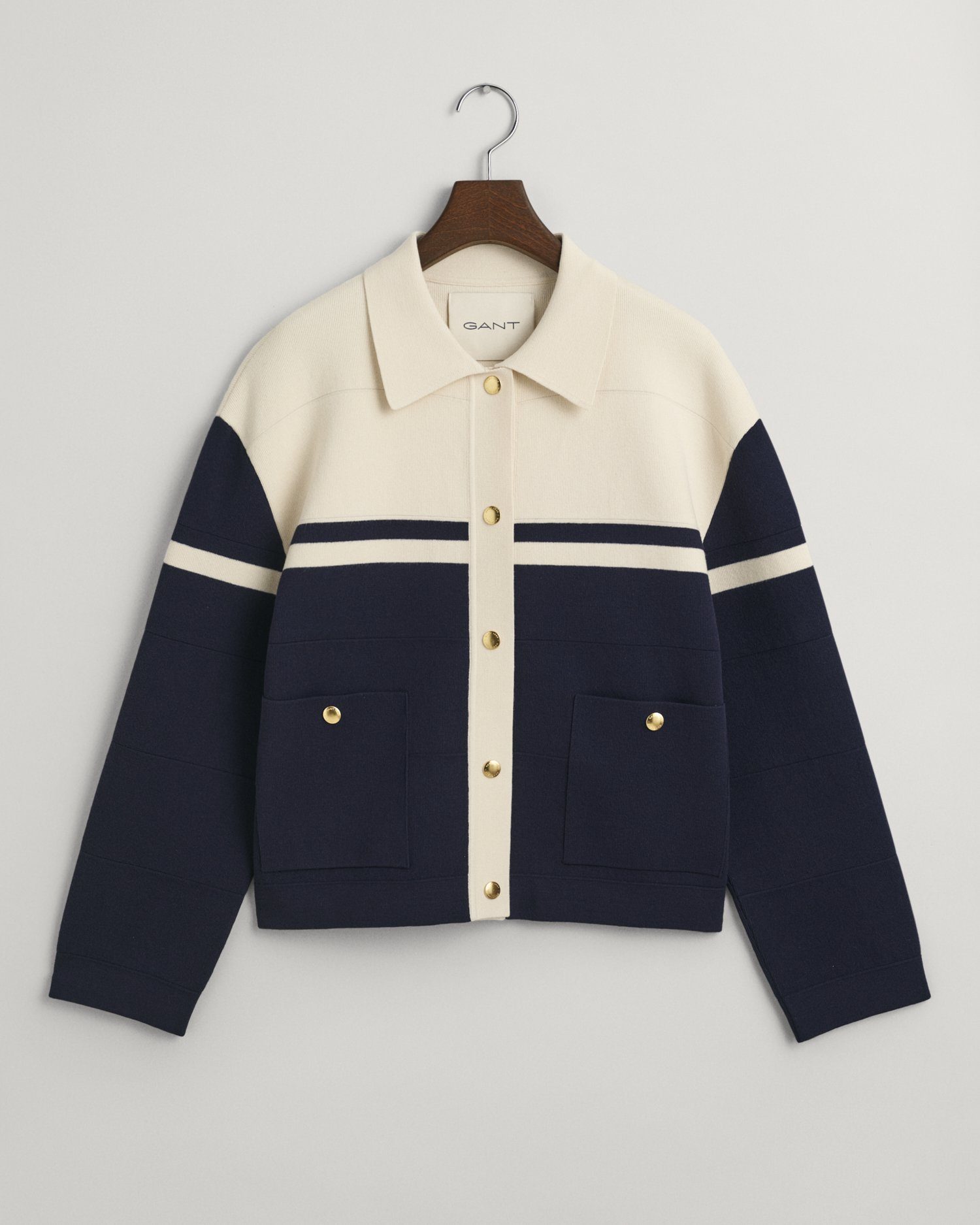 Gant Cardigan COLOR BLOCKED CARDIGAN