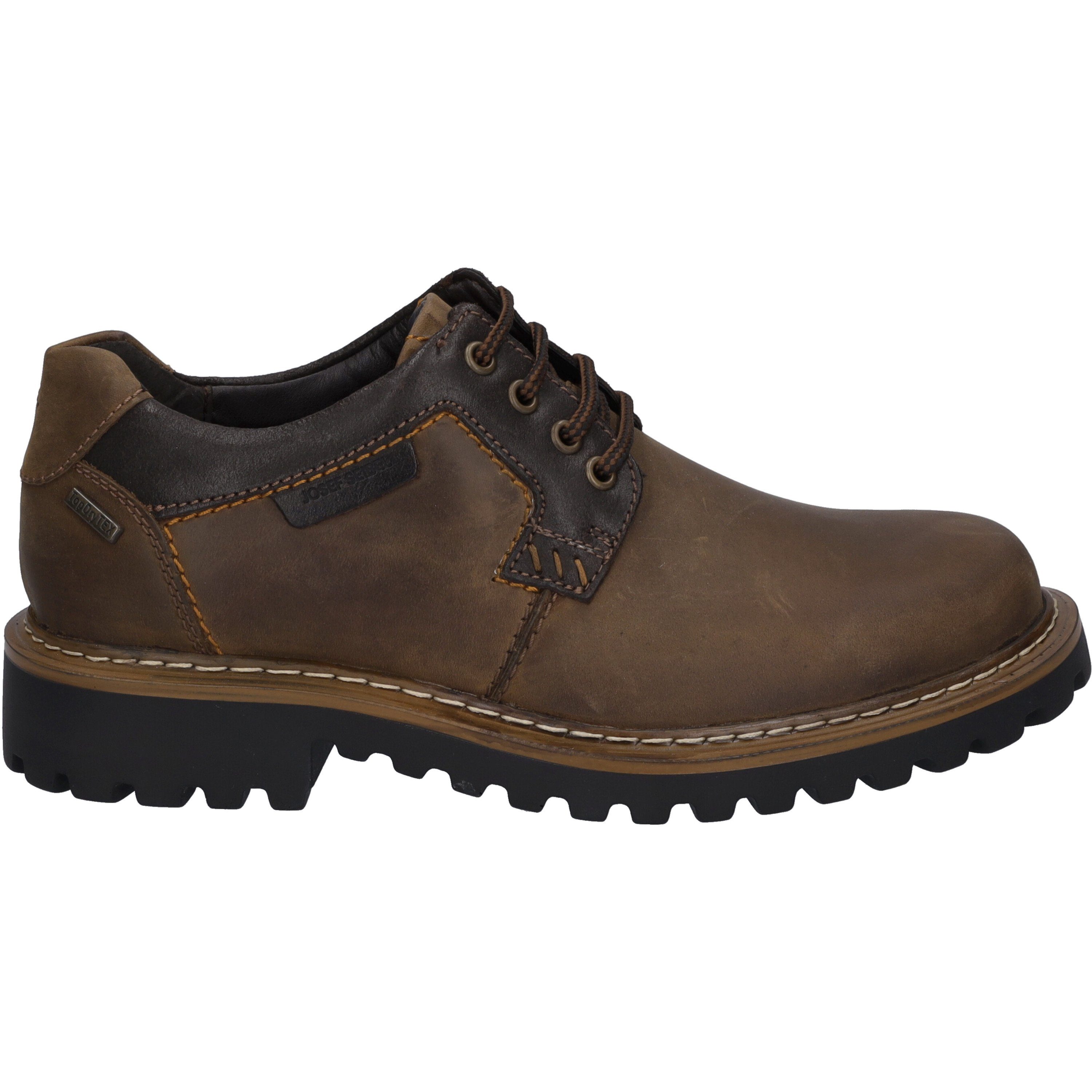 Josef Seibel Chance 08, braun Schnürschuh günstig online kaufen
