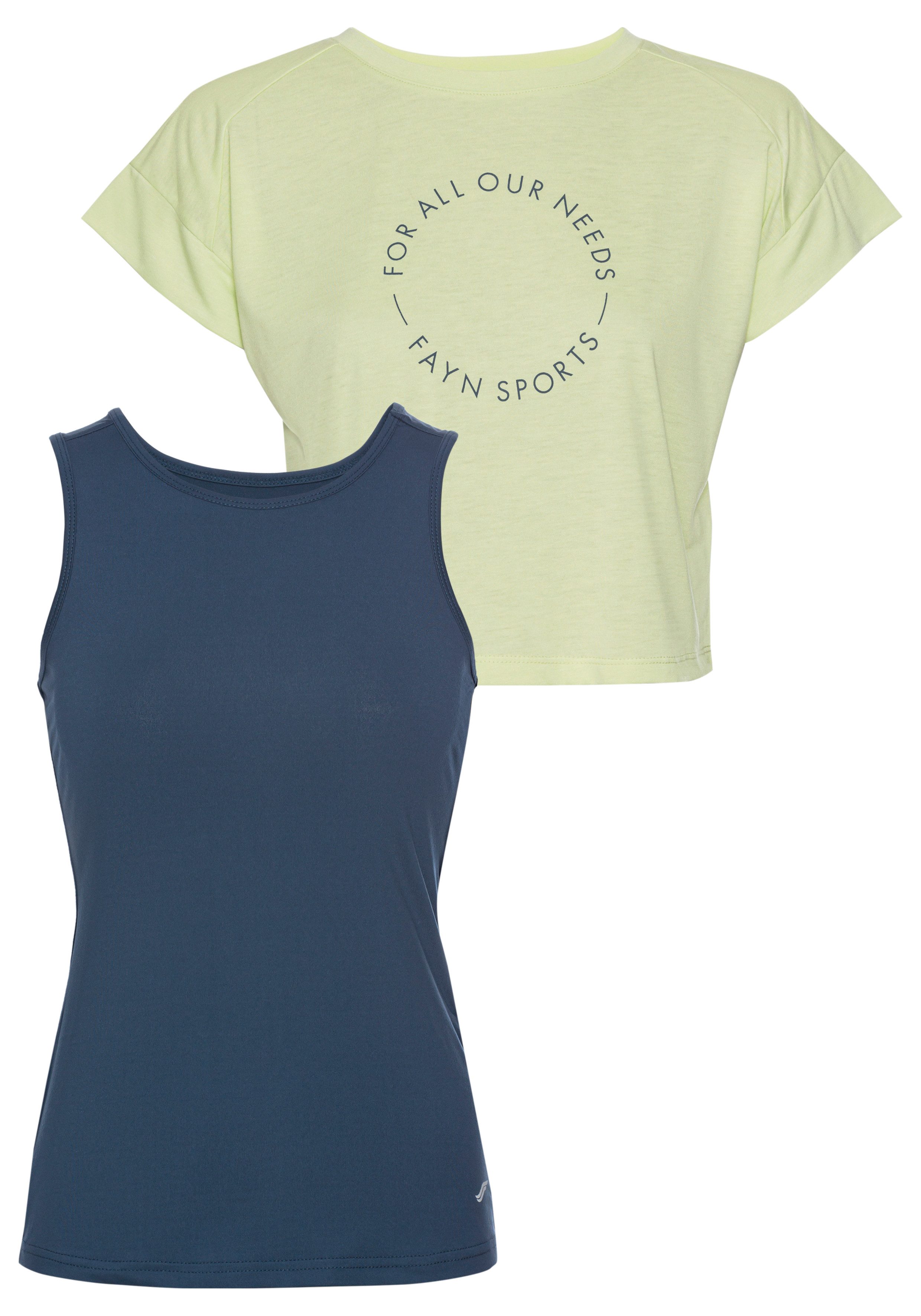FAYN SPORTS Funktionsshirt Cropped Top (Set, günstig online kaufen