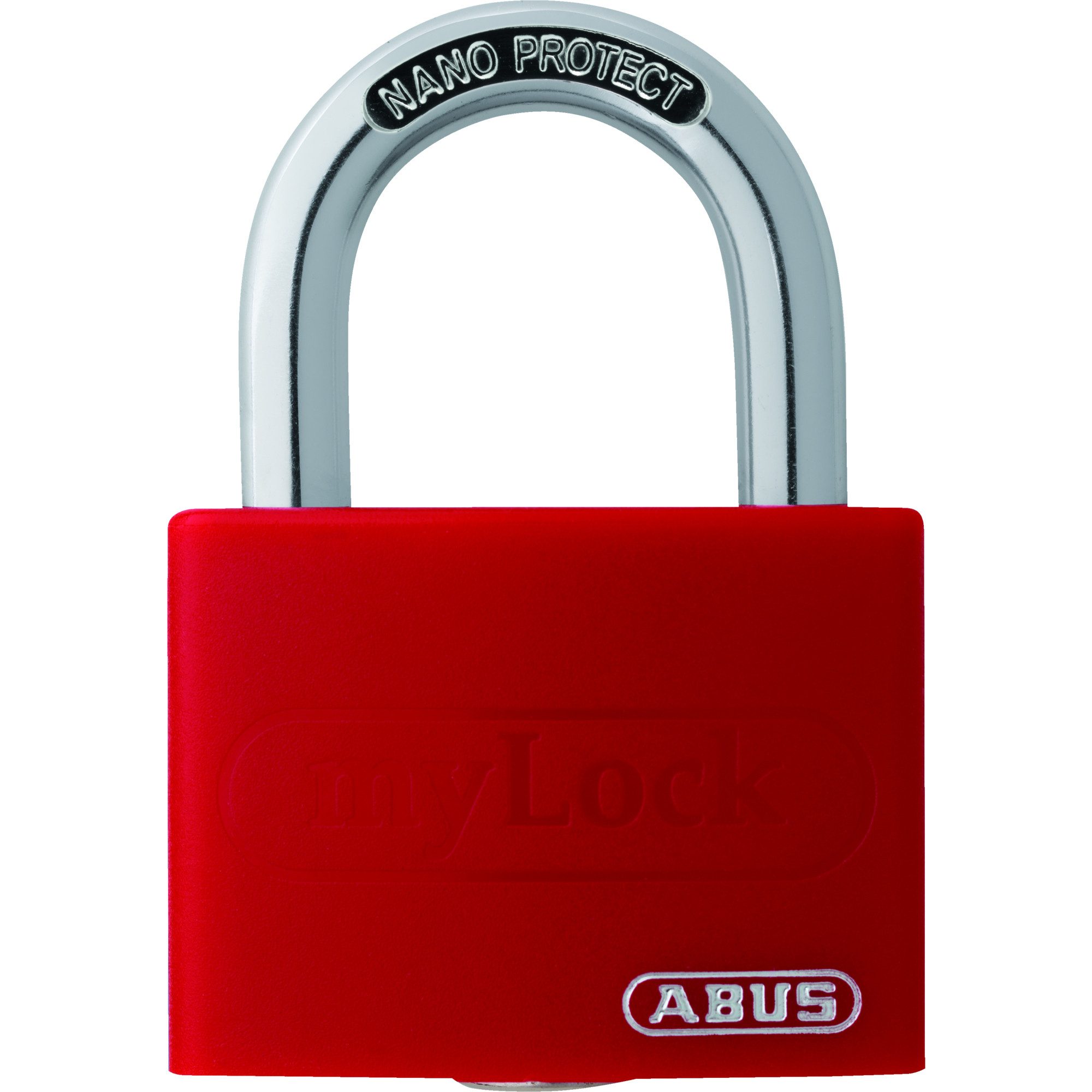 ABUS Kettenschloss Vorhangschloss 508707 T65AL/40 rot