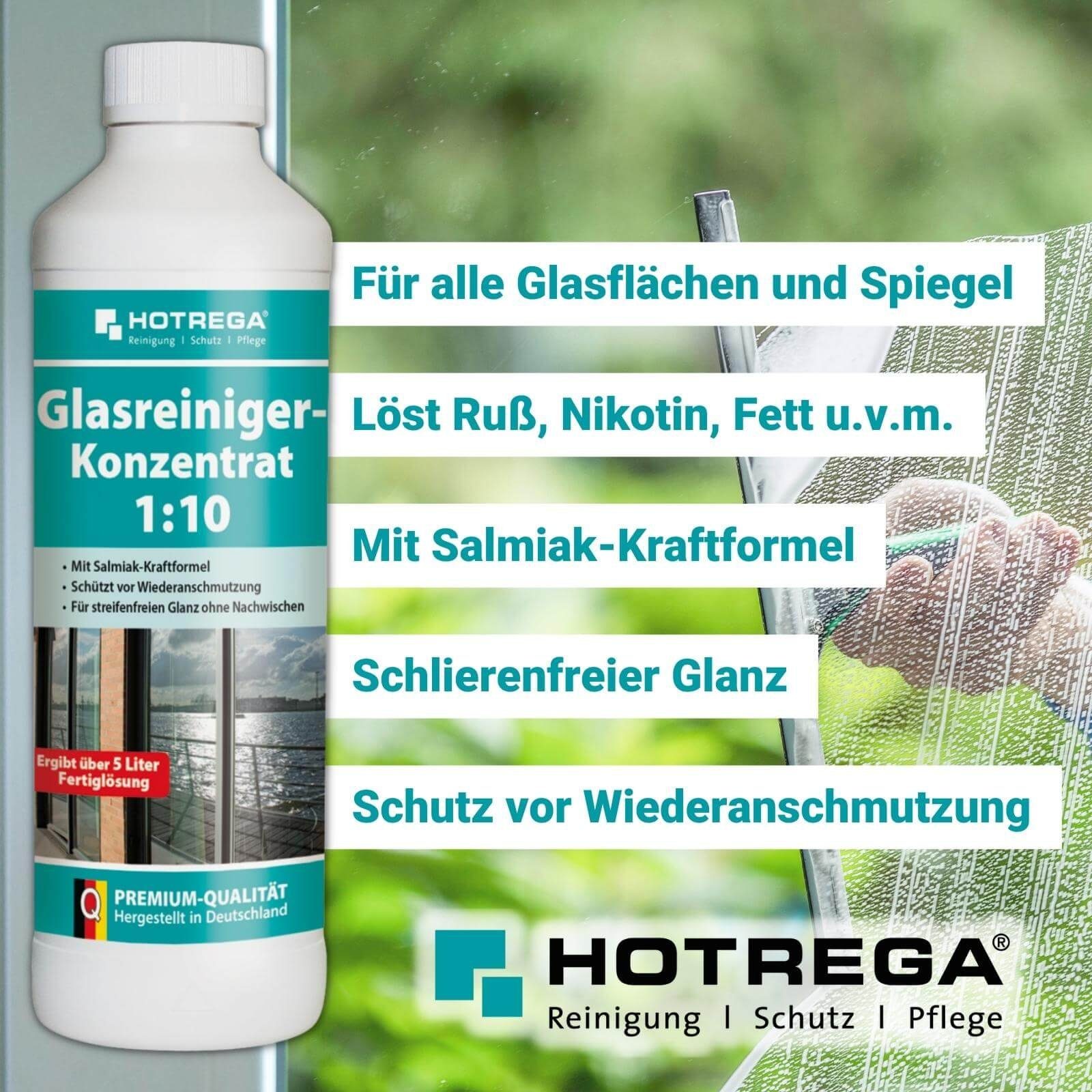 HOTREGA® ml Glasreiniger Konzentrat Glasreiniger 500