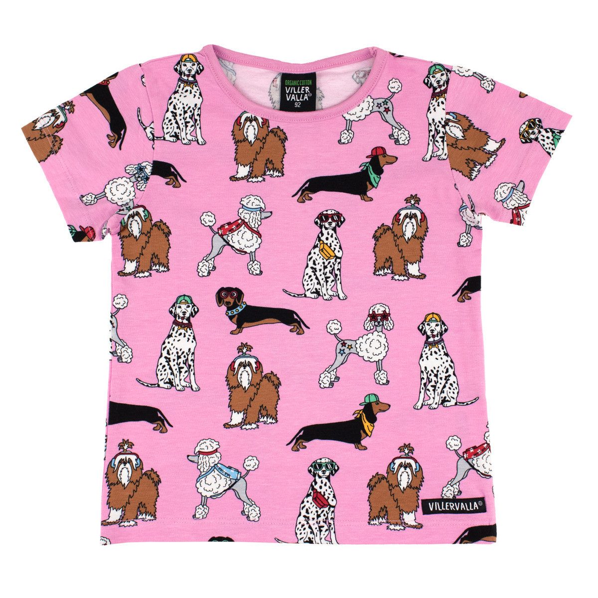 Villervalla T-Shirt 0079MLA Unisex Kinder (1-tlg) Shirt, Oberteil, Leibchen, Funktionsshirt, Shortsleeve Shirt