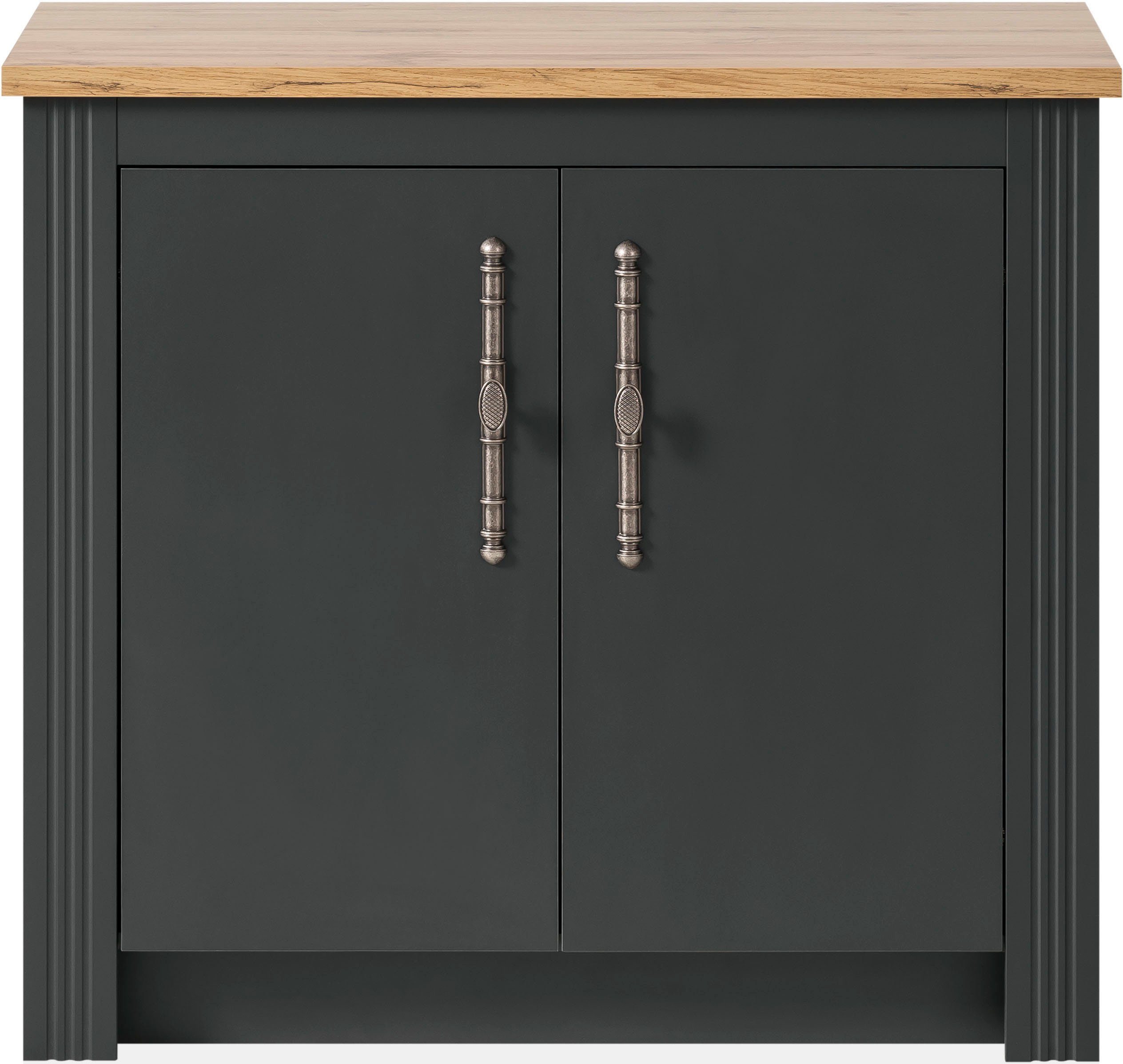 Kochstation Unterschrank KS-Westminster im romantischen Landhausstil, Breite 100 cm, exclusiv by Otto