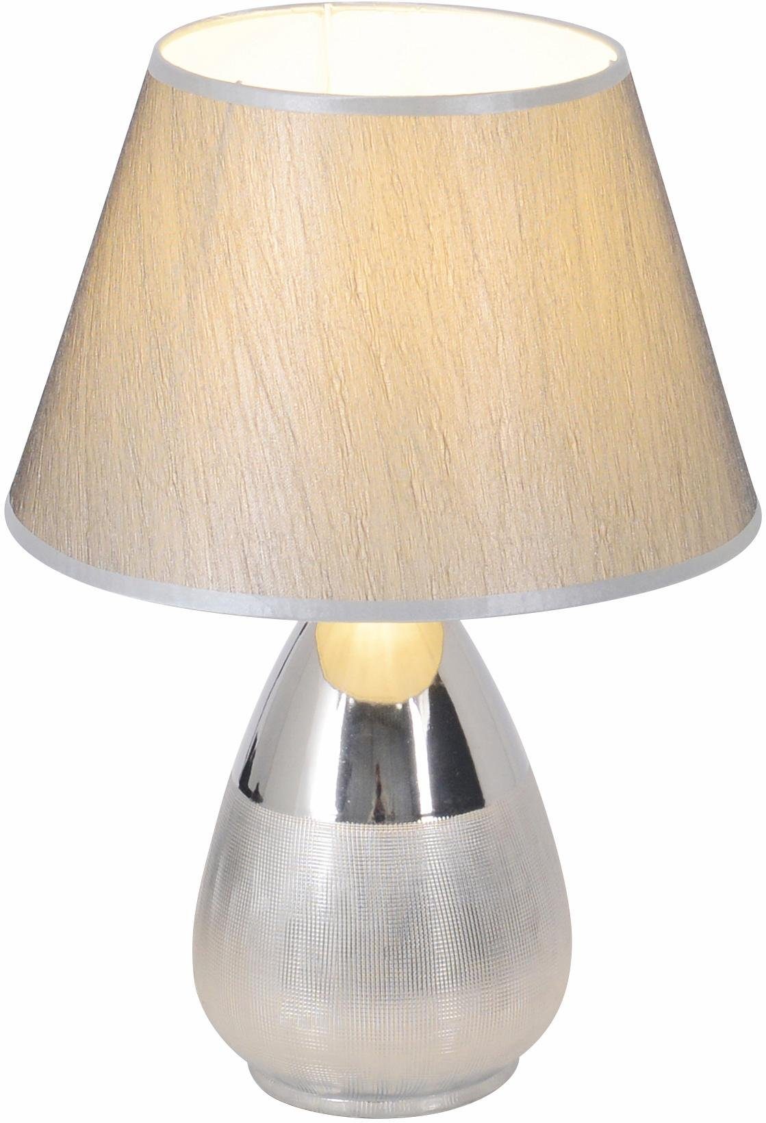 näve Tischleuchte Gold & Silber, ohne Leuchtmittel