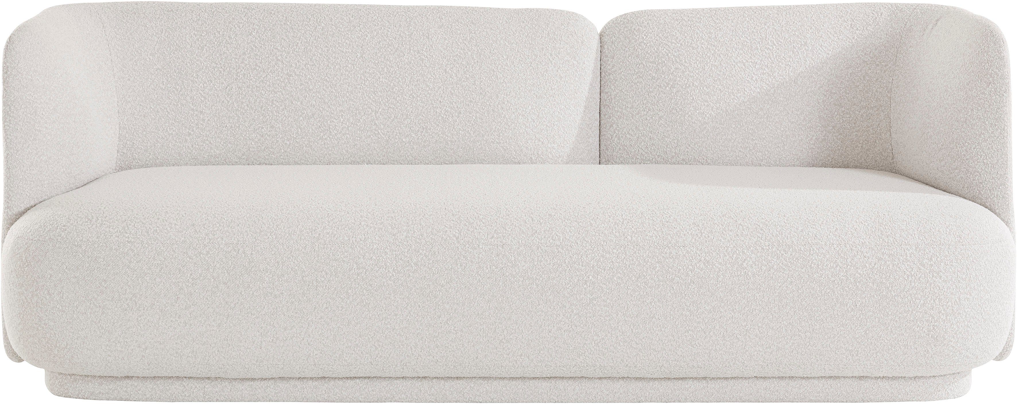 andas 3-Sitzer Kala, Bezüge in Bouclé und Samtvelours erhältlich, Design by Morten Georgsen