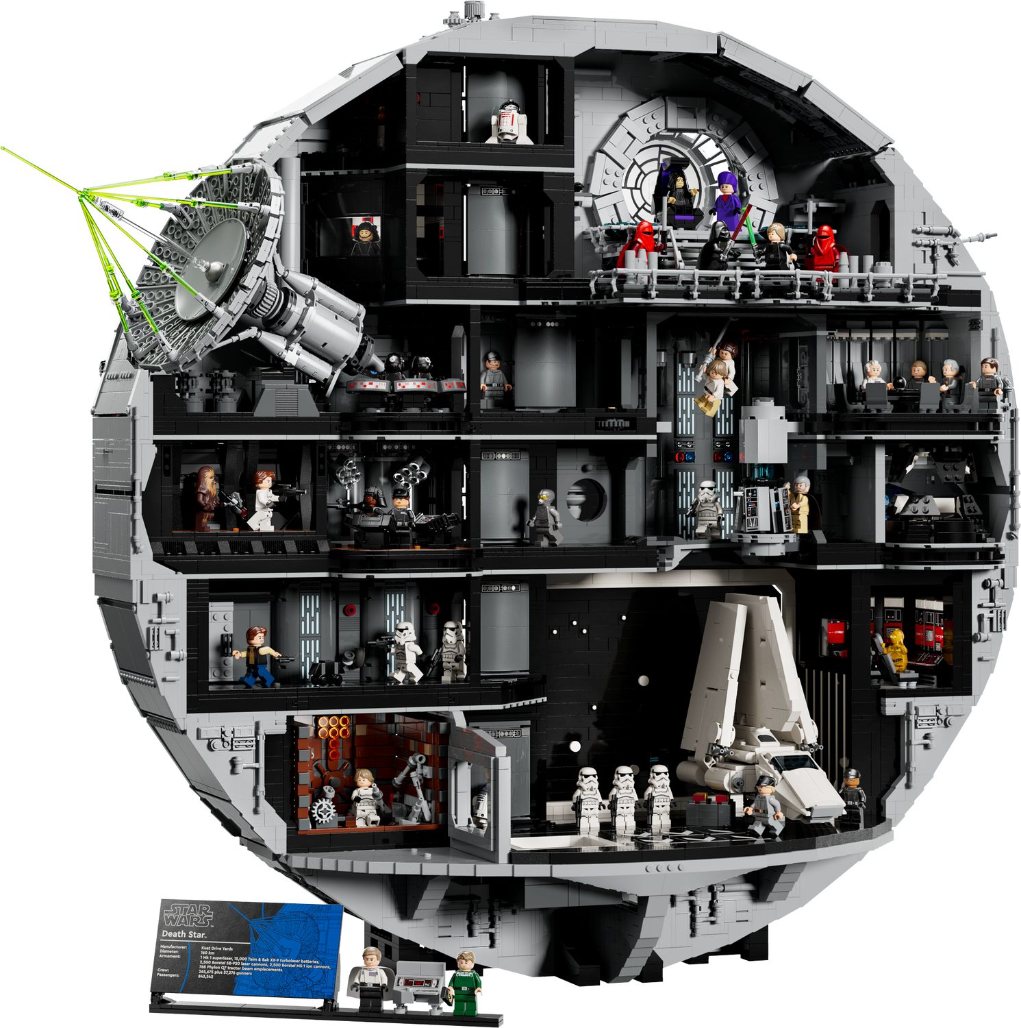 LEGO® Star Wars 75419 Todesstern Конструктора, (Set, 9023 St., Set)