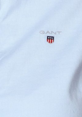 Gant Hemdbluse Stretch-Oxford-Stoff für bequemen Sitz u. Bewegungsfreiheit