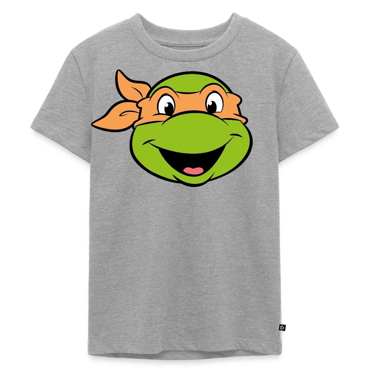 T-Shirt Teenage Mutant Ninja Turtles Michelangelo Kostüm Karneval Kinder Premi