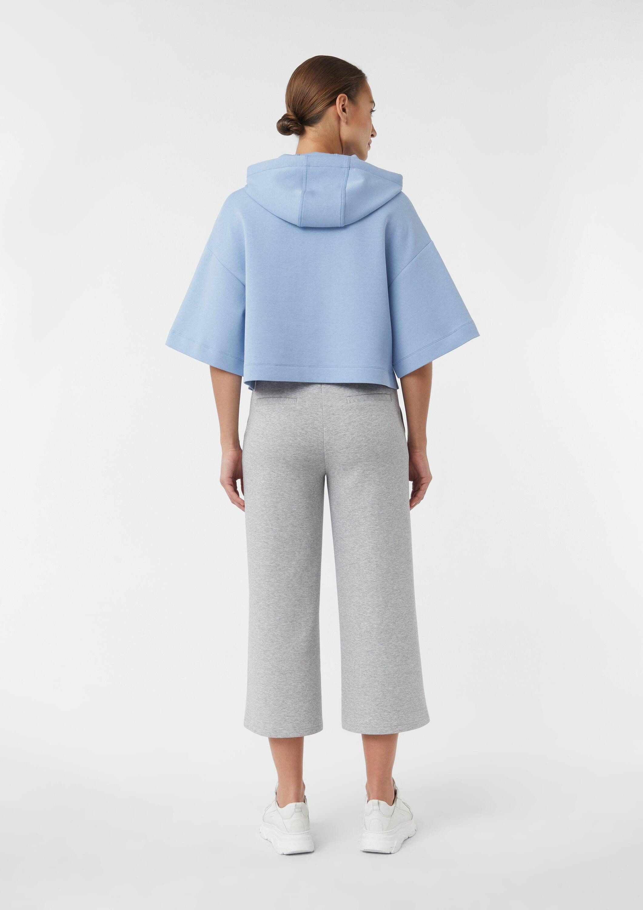 comma 3/4 Arm-Pullover Sweatshirt Oversize-Sweatshirt mit Kimono-Ärmeln
