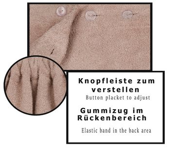Betz Kilt Frottee Saunakilt BERLIN mit Knöpfen für Herren 420 g/m²