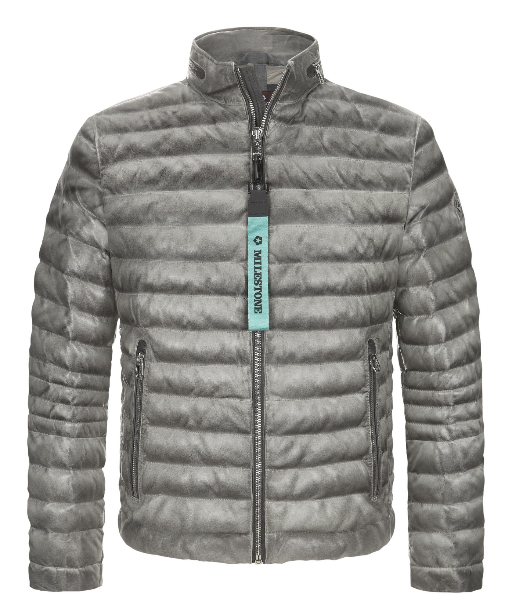 Milestone Lederjacke MSCavallino leichte Steppjacke aus feinem Lammleder günstig online kaufen