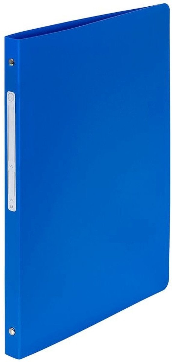EXACOMPTA Präsentationsordner Ringbuch Uni A4 PP 4 Ringe 15mm blau