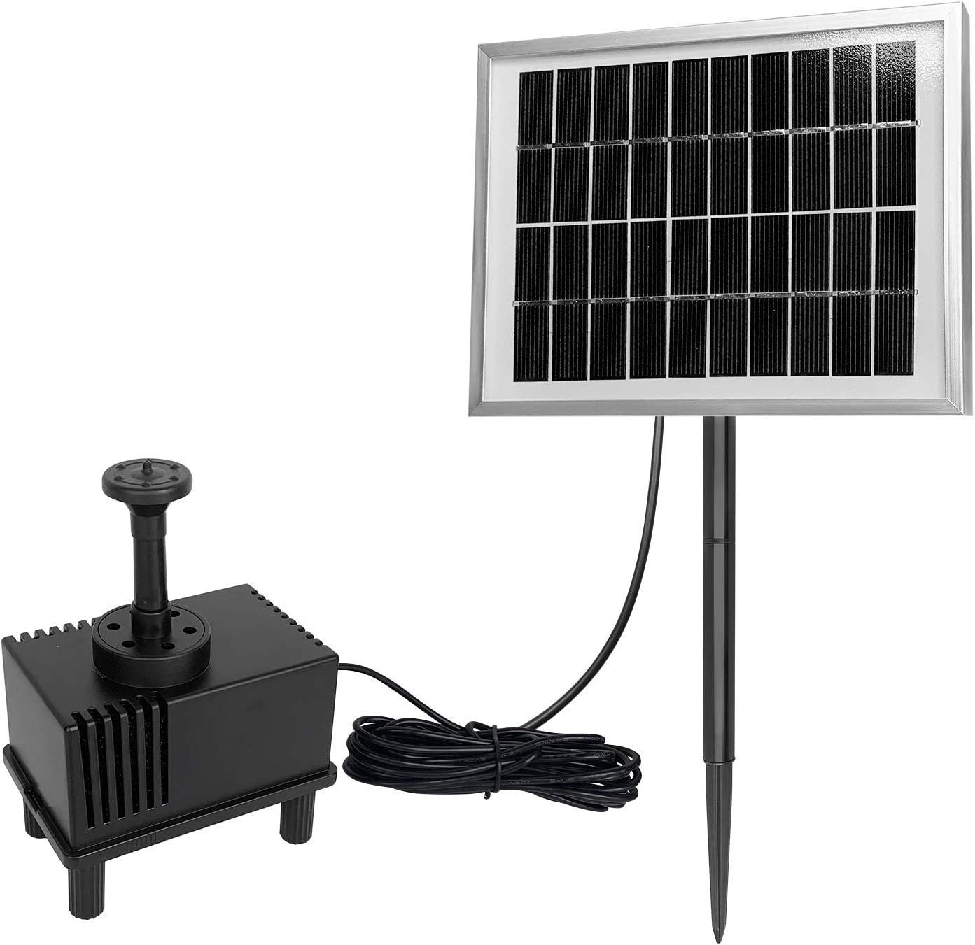 AUFUN Gartenbrunnen »Solar Springbrunnen Solar Teichpumpe Solarbrunnen