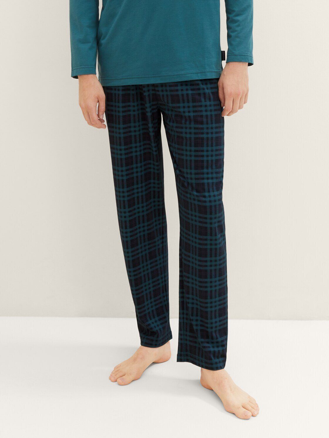 Karomuster TAILOR TOM Pyjama mit Schlafhose
