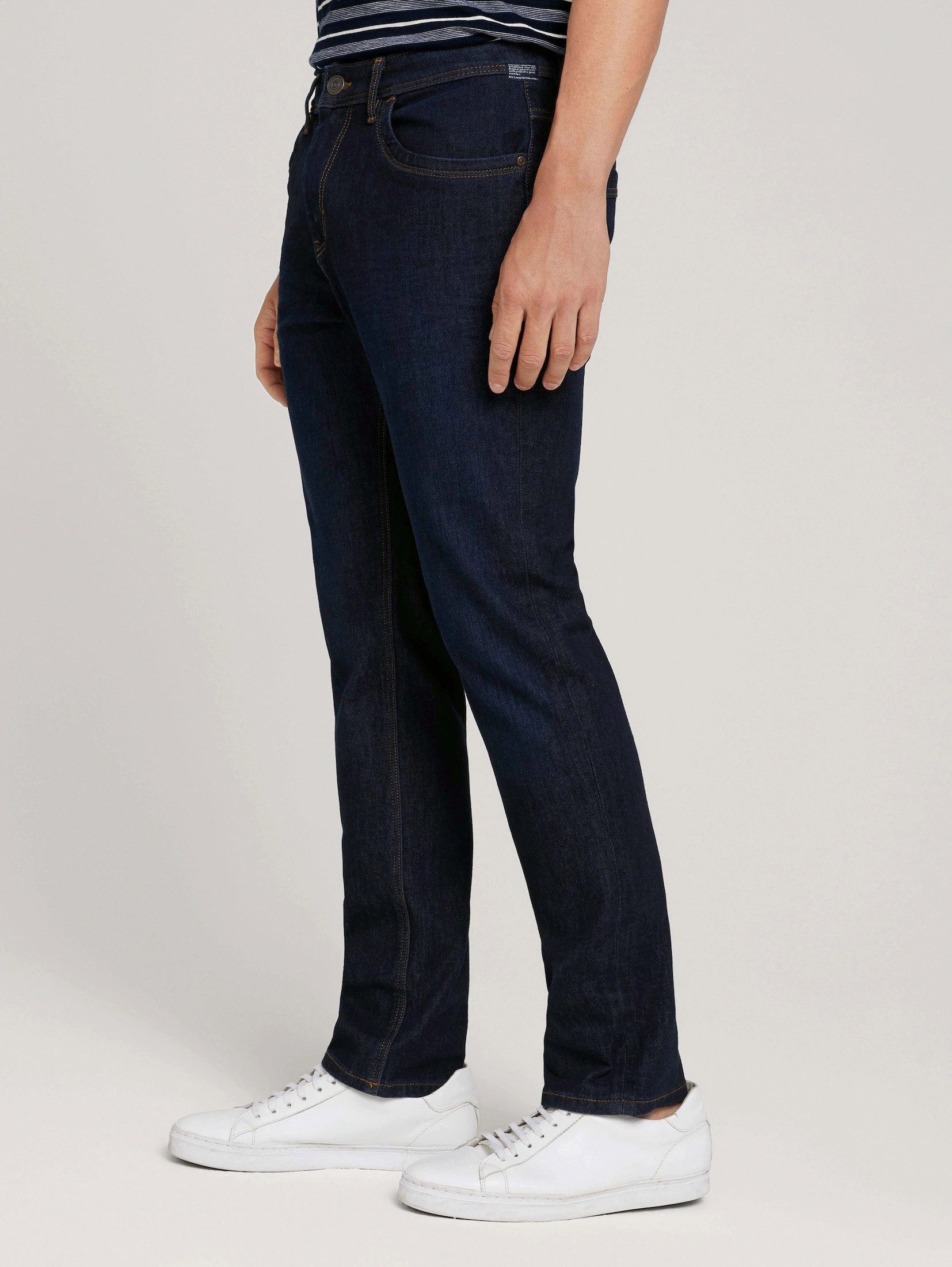 TOM TAILOR Slim-fit-Jeans Regular Slim Fit Jeans Basic Stretch Raw JOSH JOSH REGULAR SLIM FIT