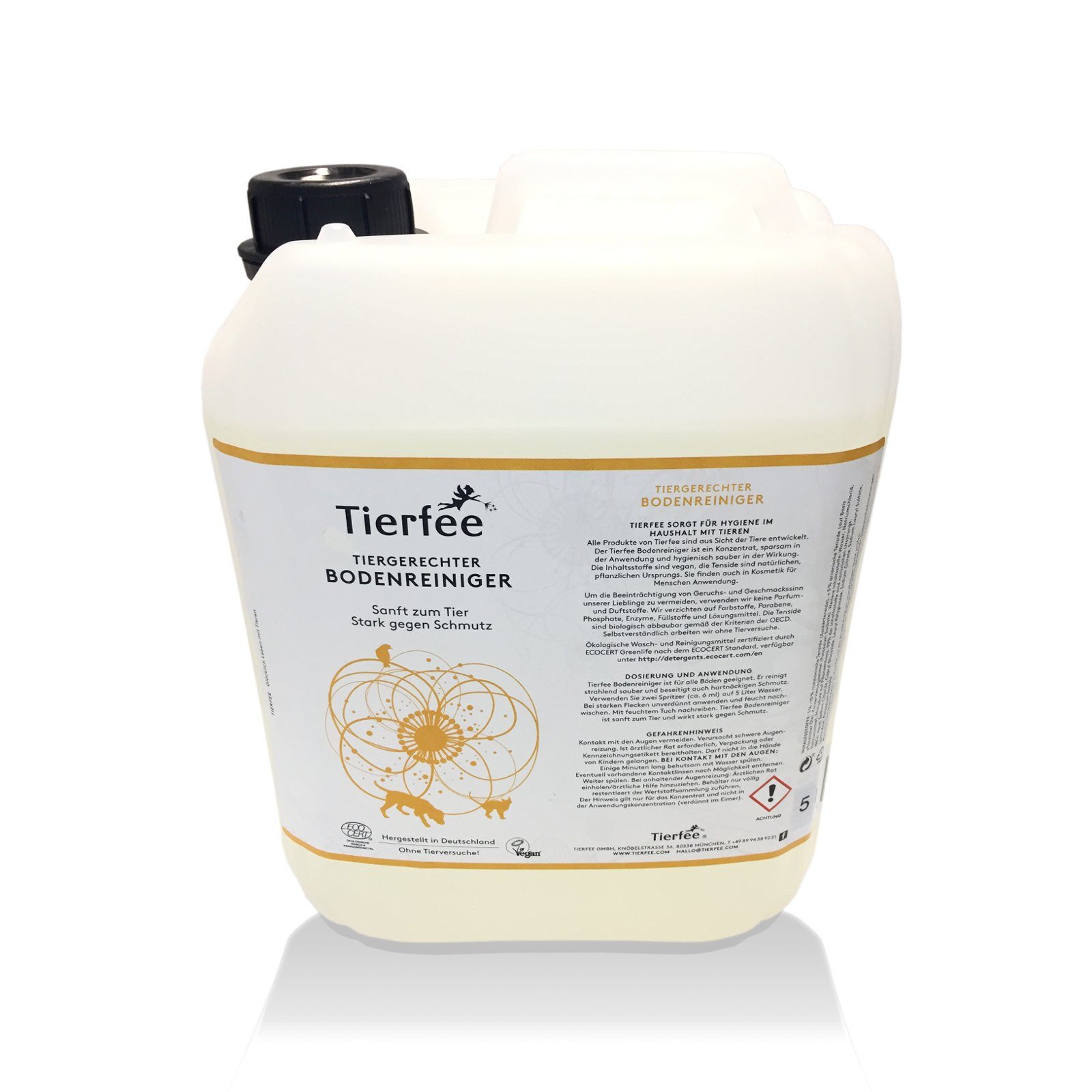 Tierfee Ökologischer Bodenreiniger - 5 Liter Fussbodenreiniger