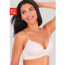 Nuance Bralette-BH ohne Bügel, austauschbare, transparente Träger