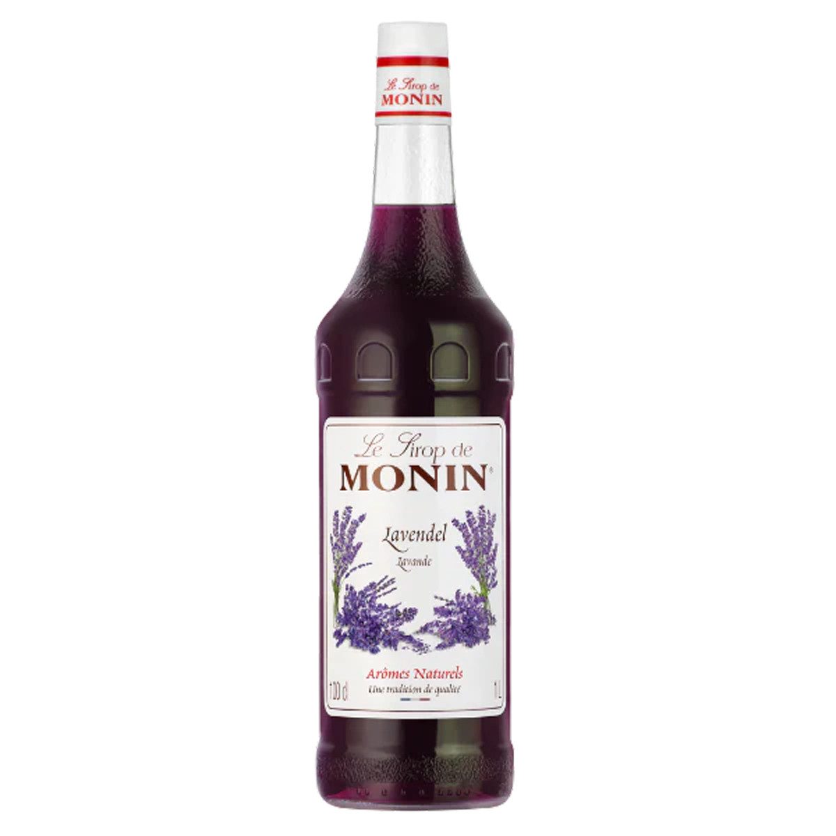 MONIN Getränke-Sirup, Monin Lavendel Sirup ideal zu Kaffee Limonaden und Eistee 1000ml