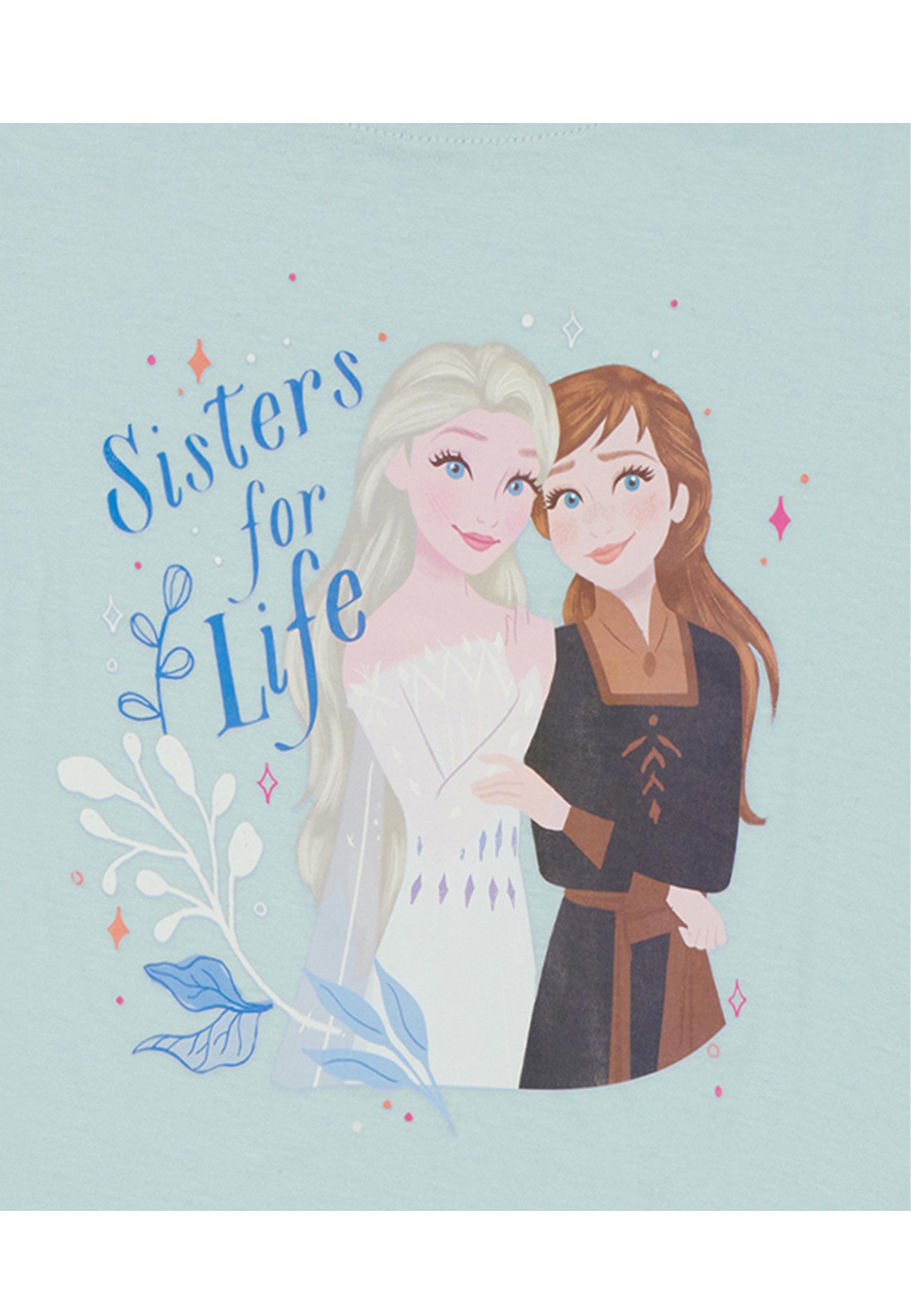 ONOMATO! T-Shirt Frozen - Die Eiskönigin Mädchen T-Shirt Shirt Top Oberteil Elsa Anna