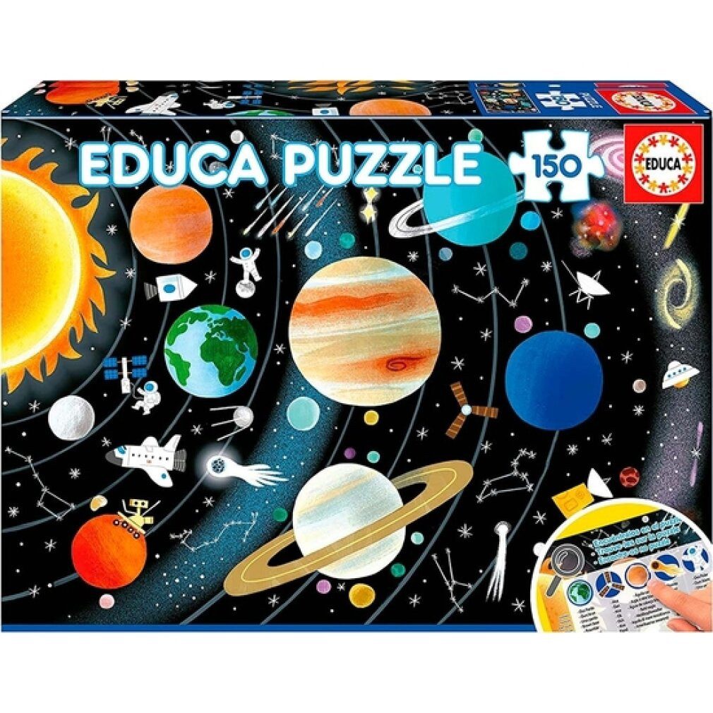 Educa Spiel Sonnensystem Puzzle 150 Teile