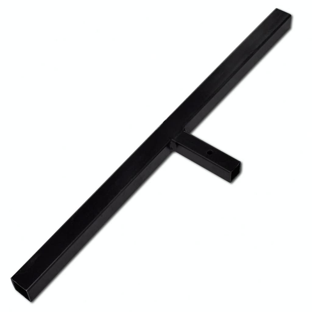 vidaXL Erdbohrer Bohrer mit Griff 80 mm Doppelspirale Schwarz